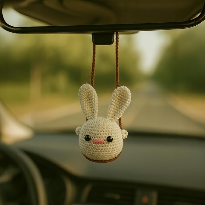 Rabbit Crochet Hanging