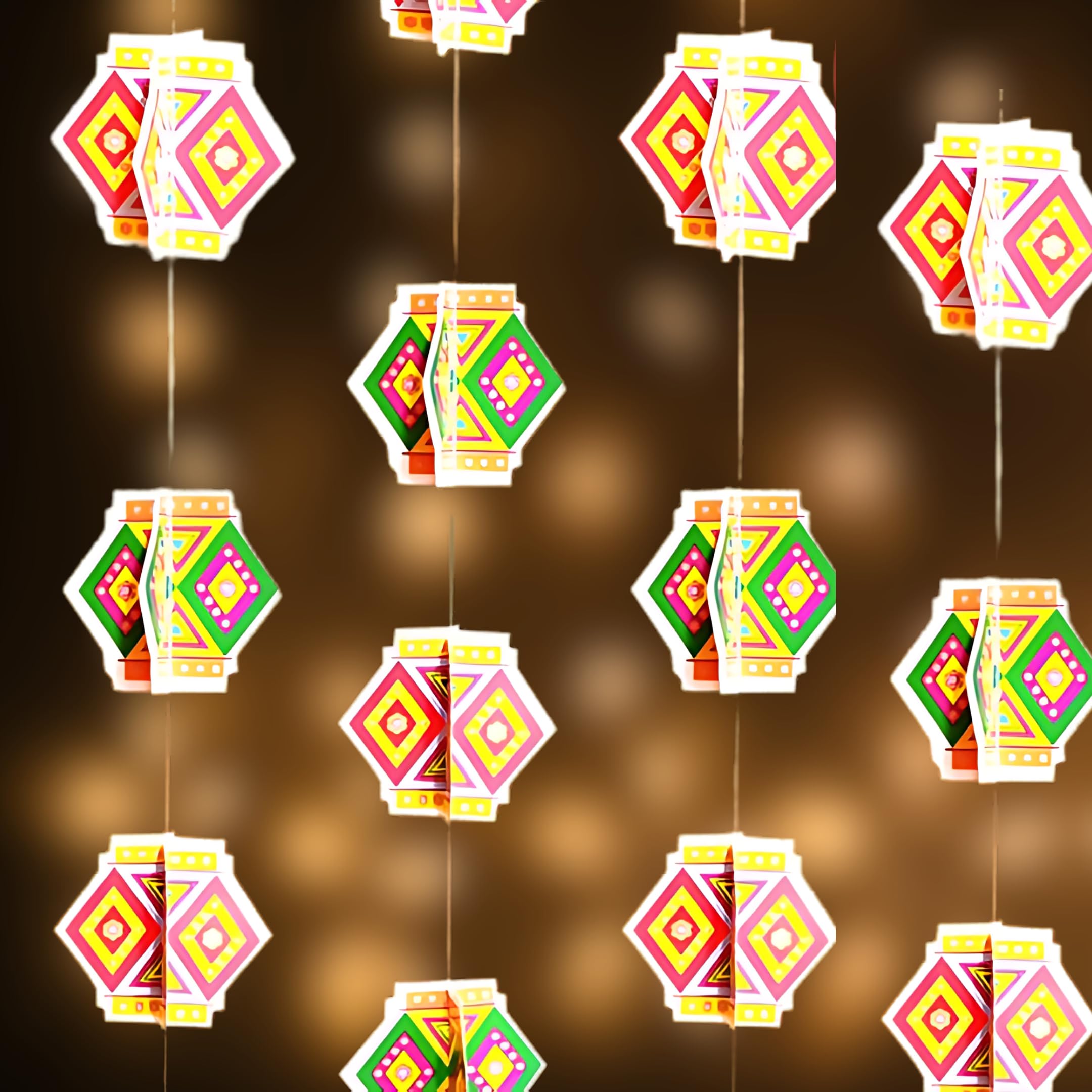 Kandeel Paper Frill for Decoration - Pack of 4