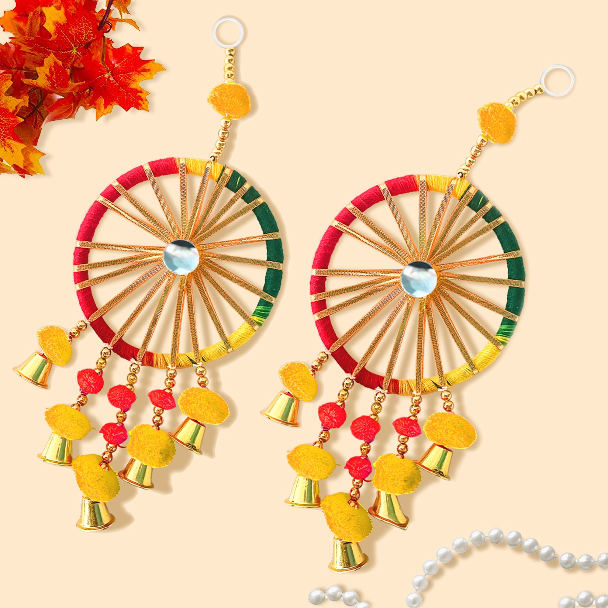 Shree Ganesha Chakra Decor-5pcs