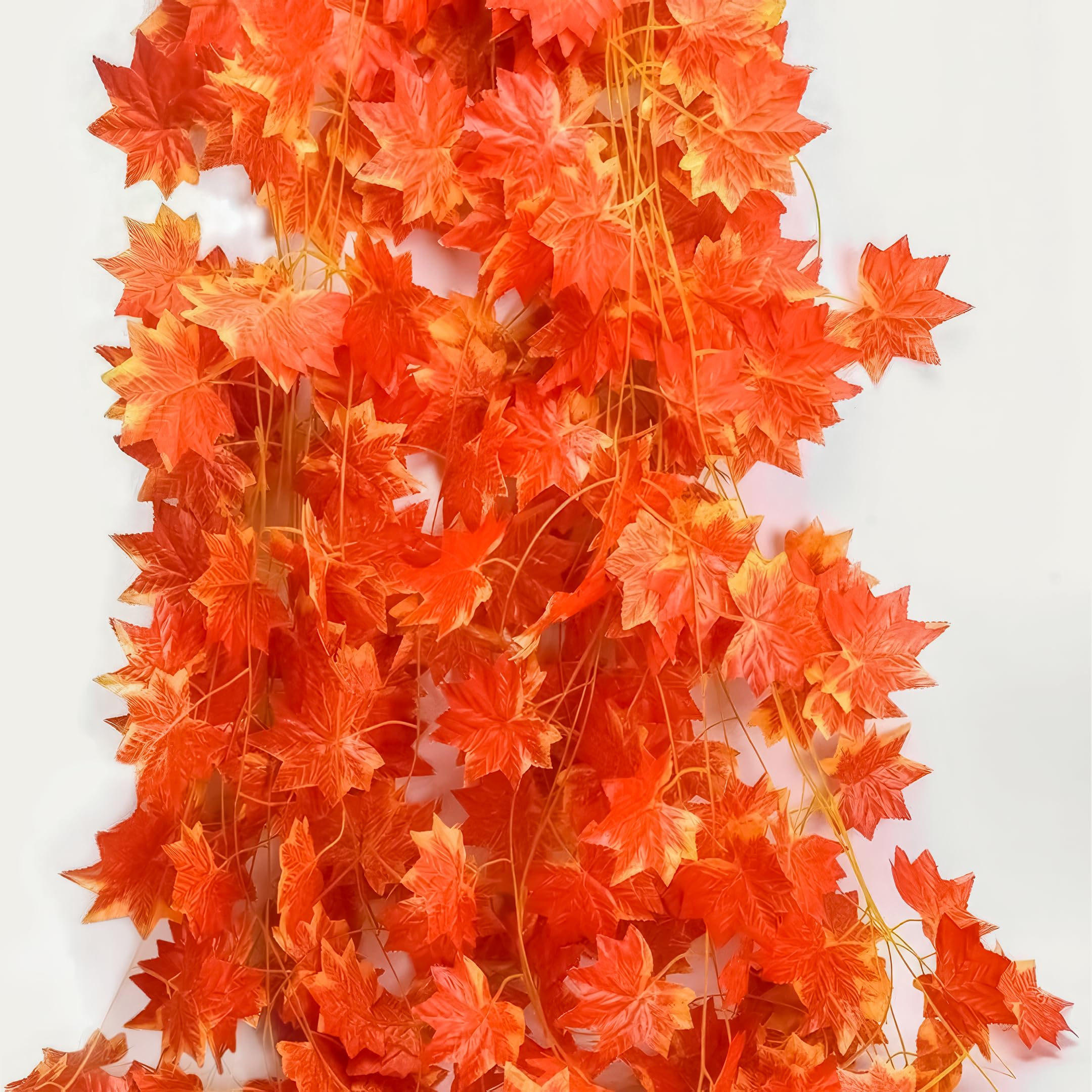 Autumn vines: enchanting with LED fairy lights