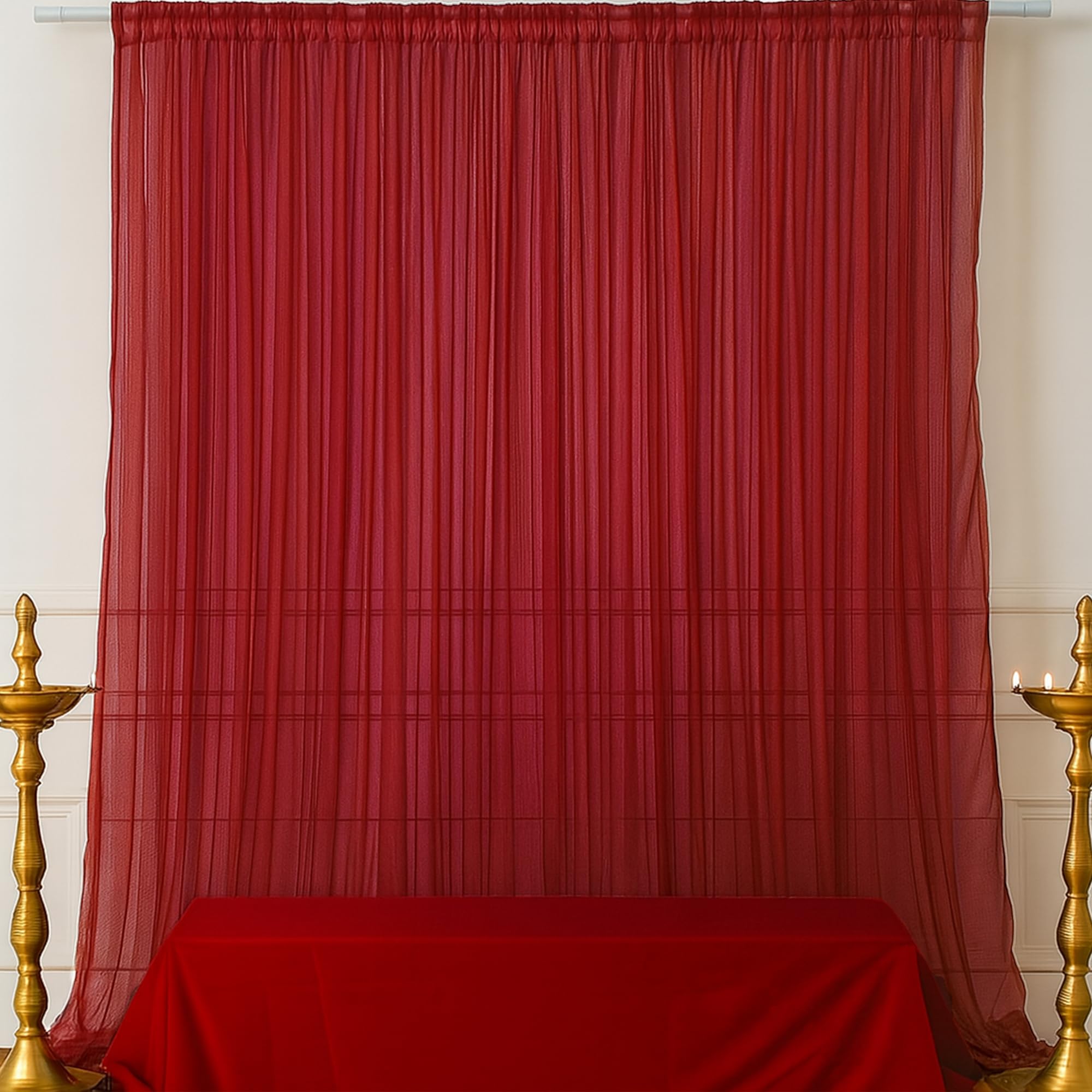 Diwali Maroon pooja Decor Kit