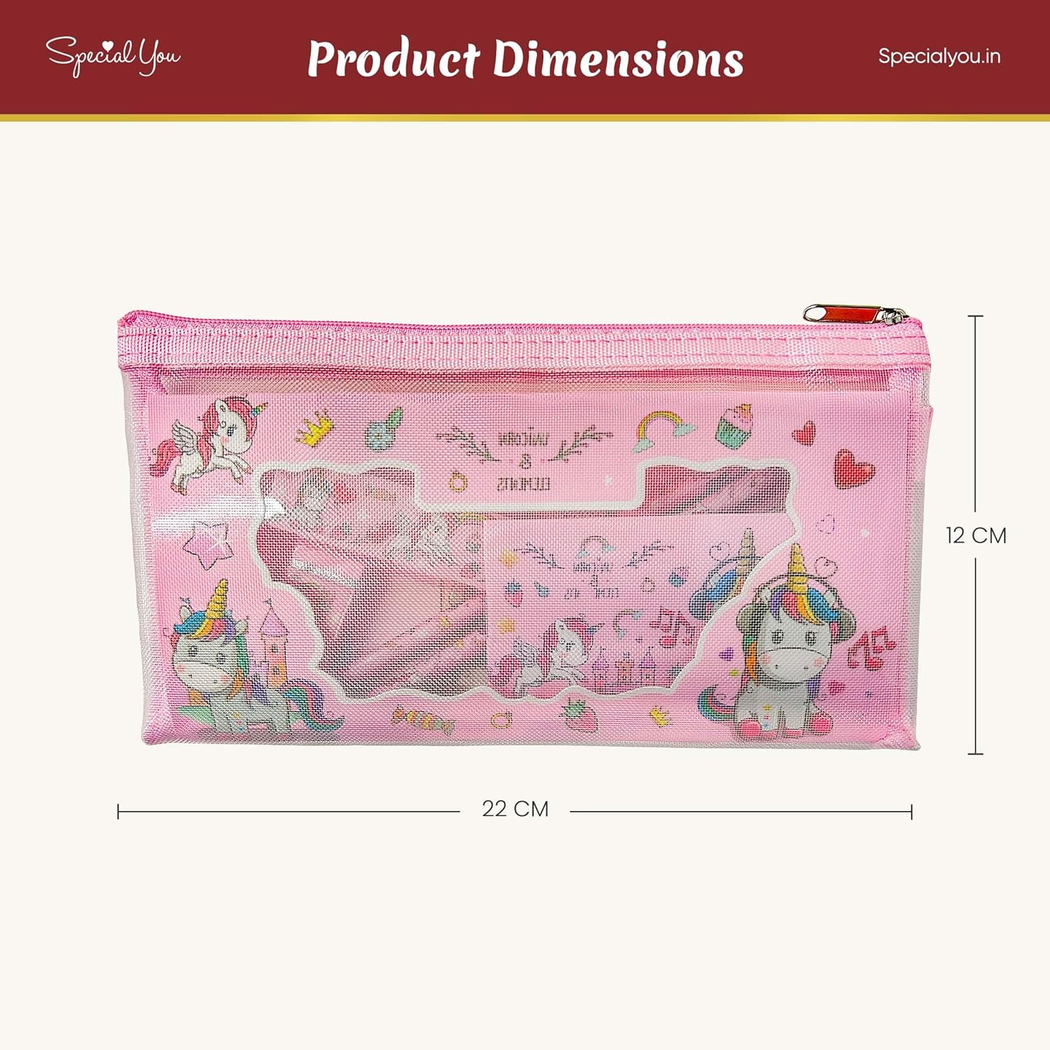 Unicorn Pencil Pouch 5 Pcs - Special You