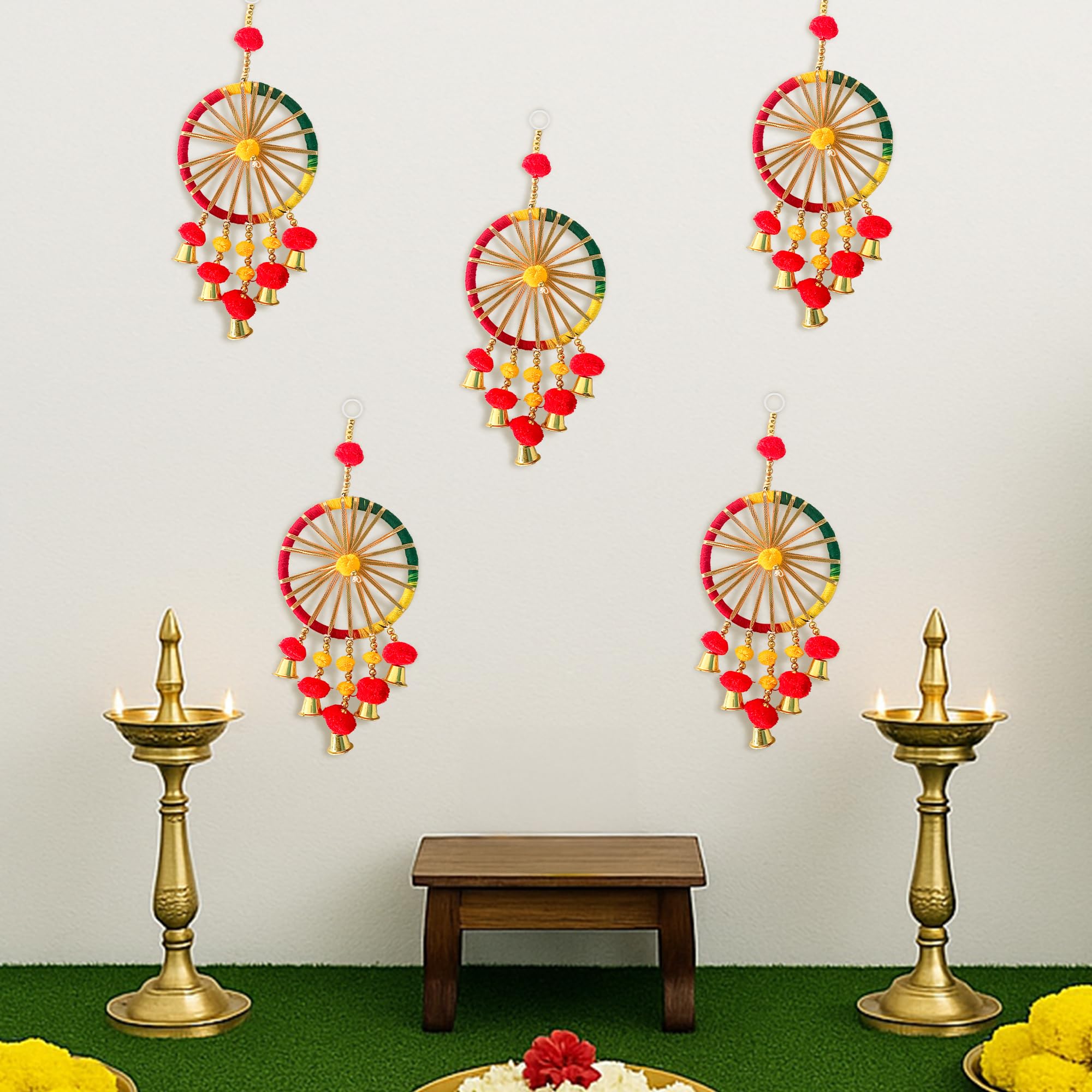 Shree Ganesha Chakra Decor-5pcs