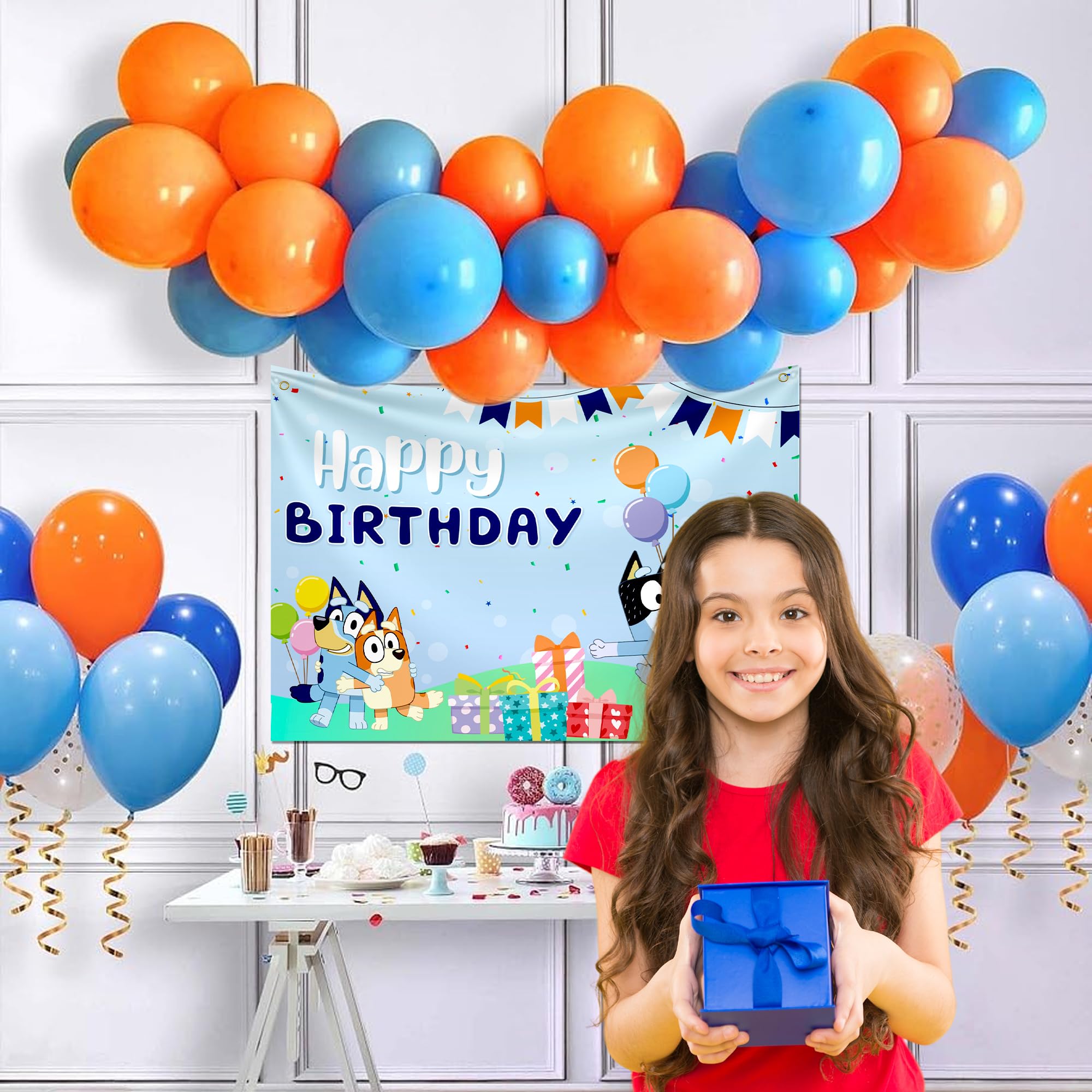 Bluey Theme Birthday Decor for kids