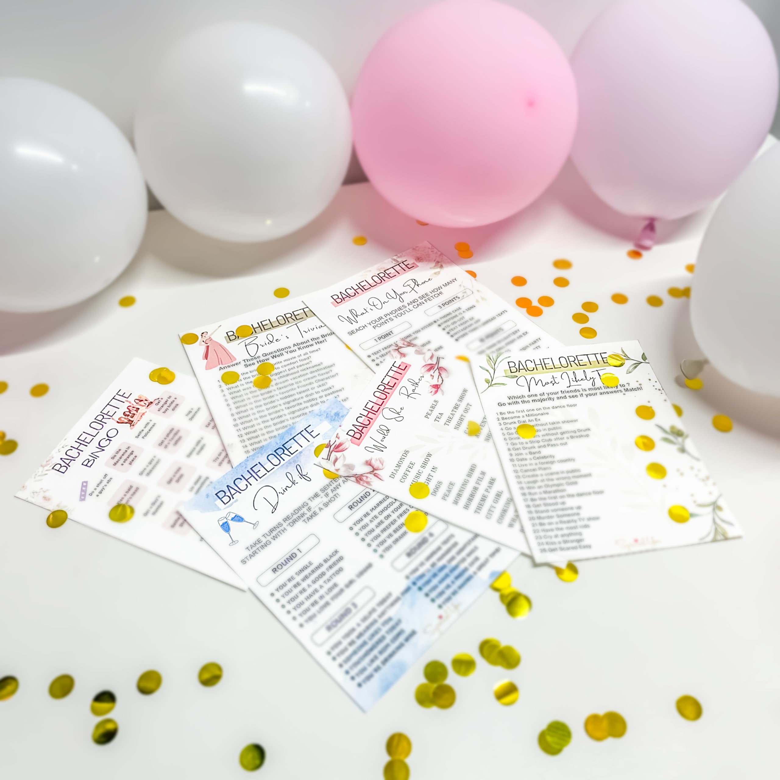Bachelorette party games