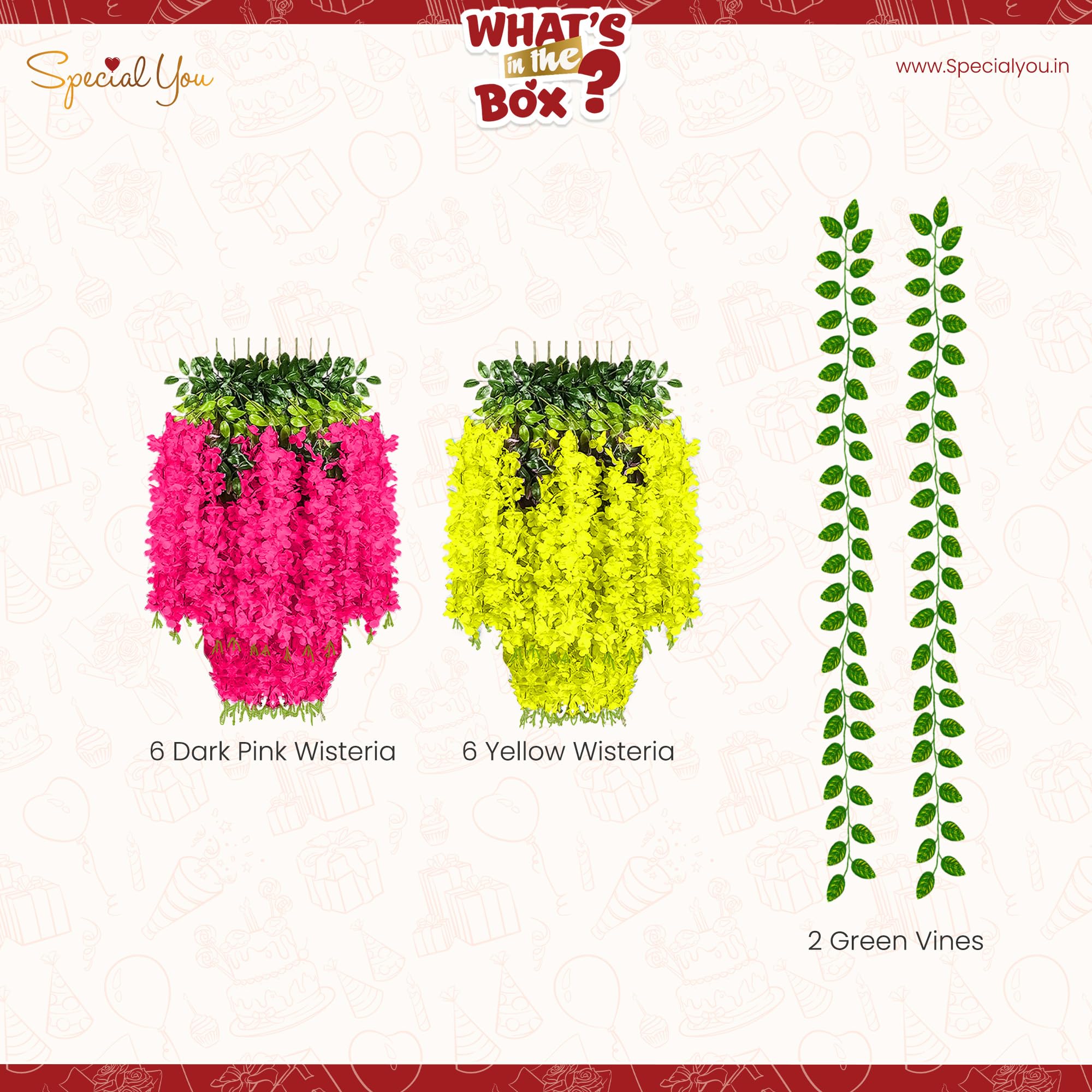 Pink Yellow Ganpati Decor