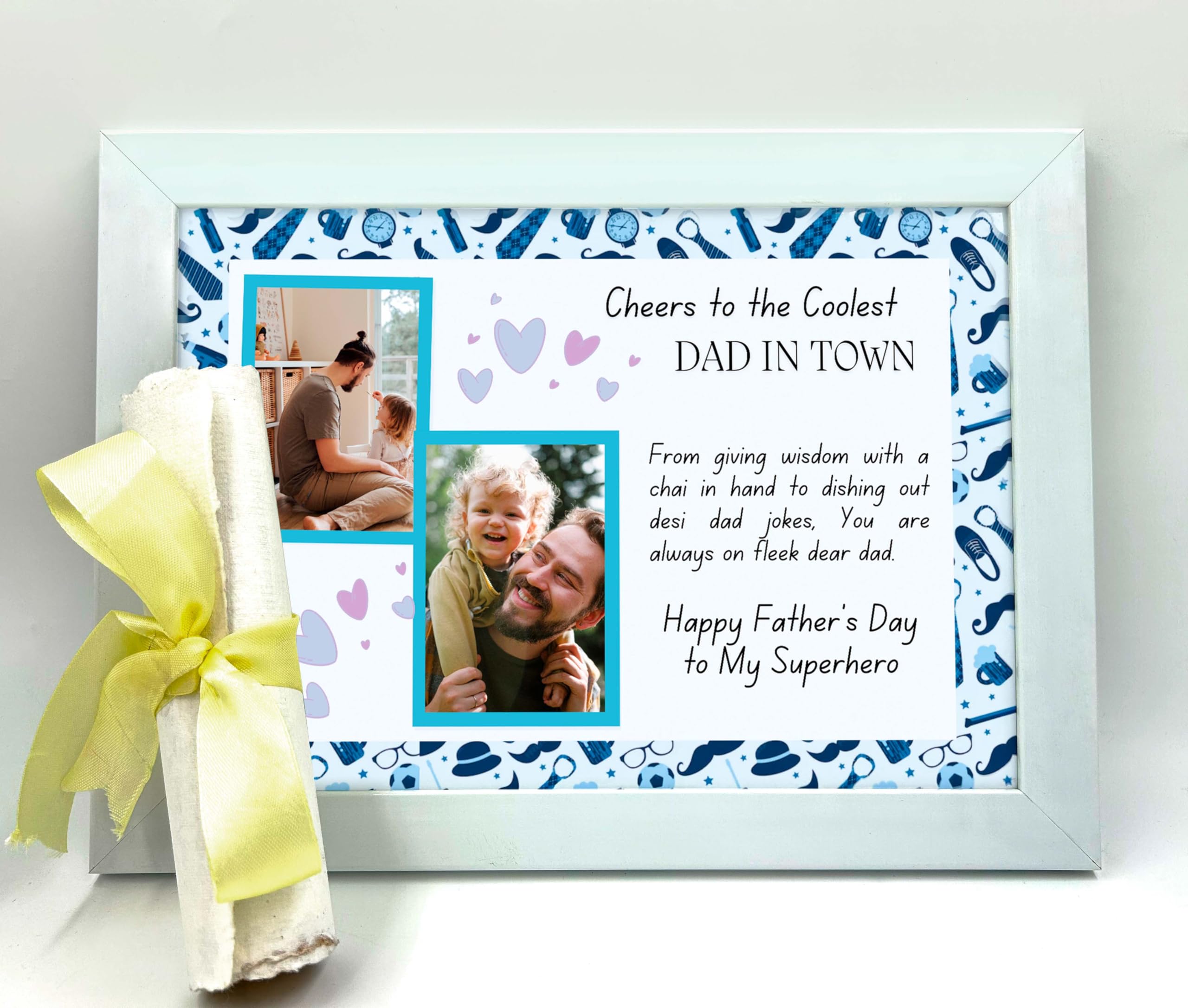 Customized Photo frame and Letter - Special You