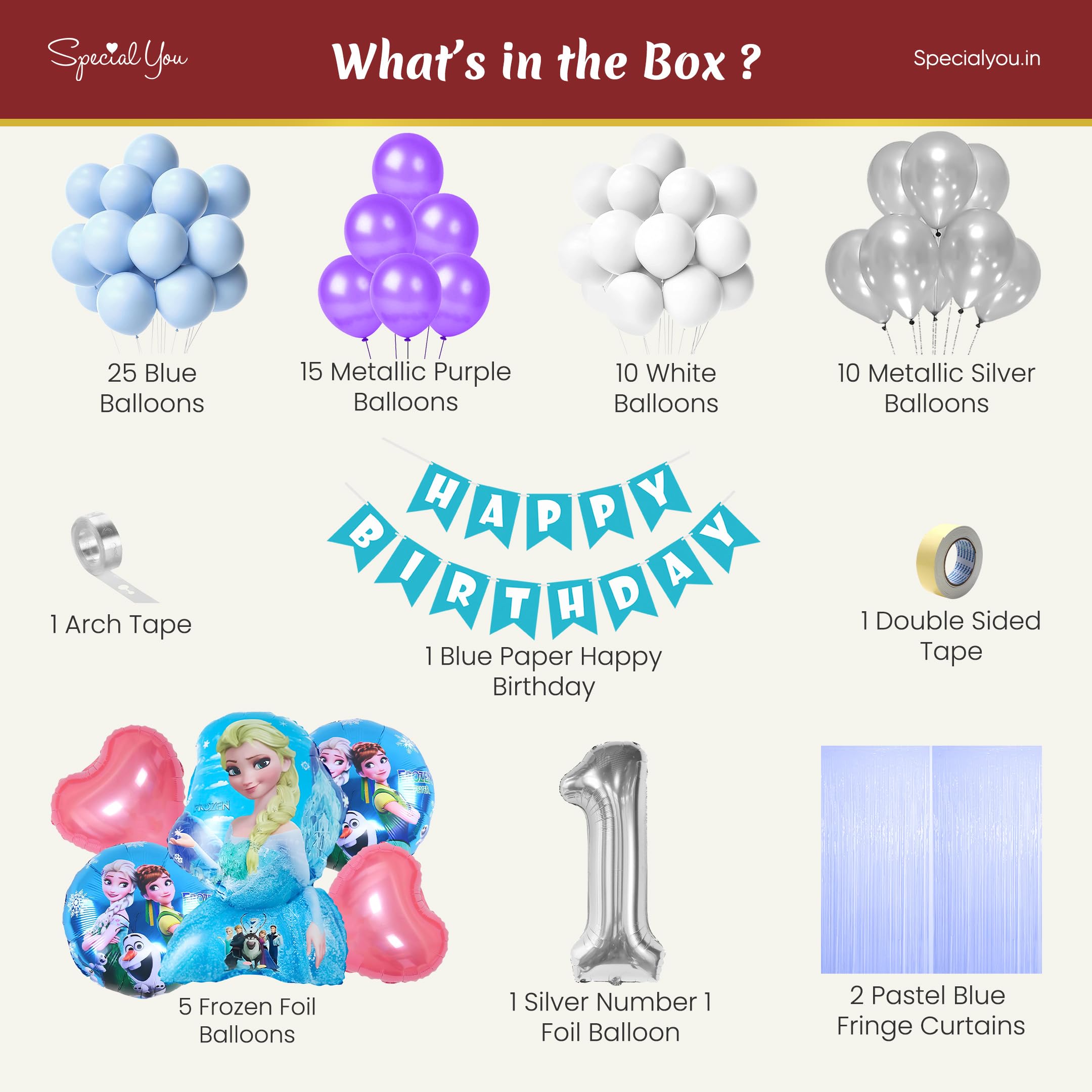 Frozen-Inspired Decor for a 1st Birthday - Special You