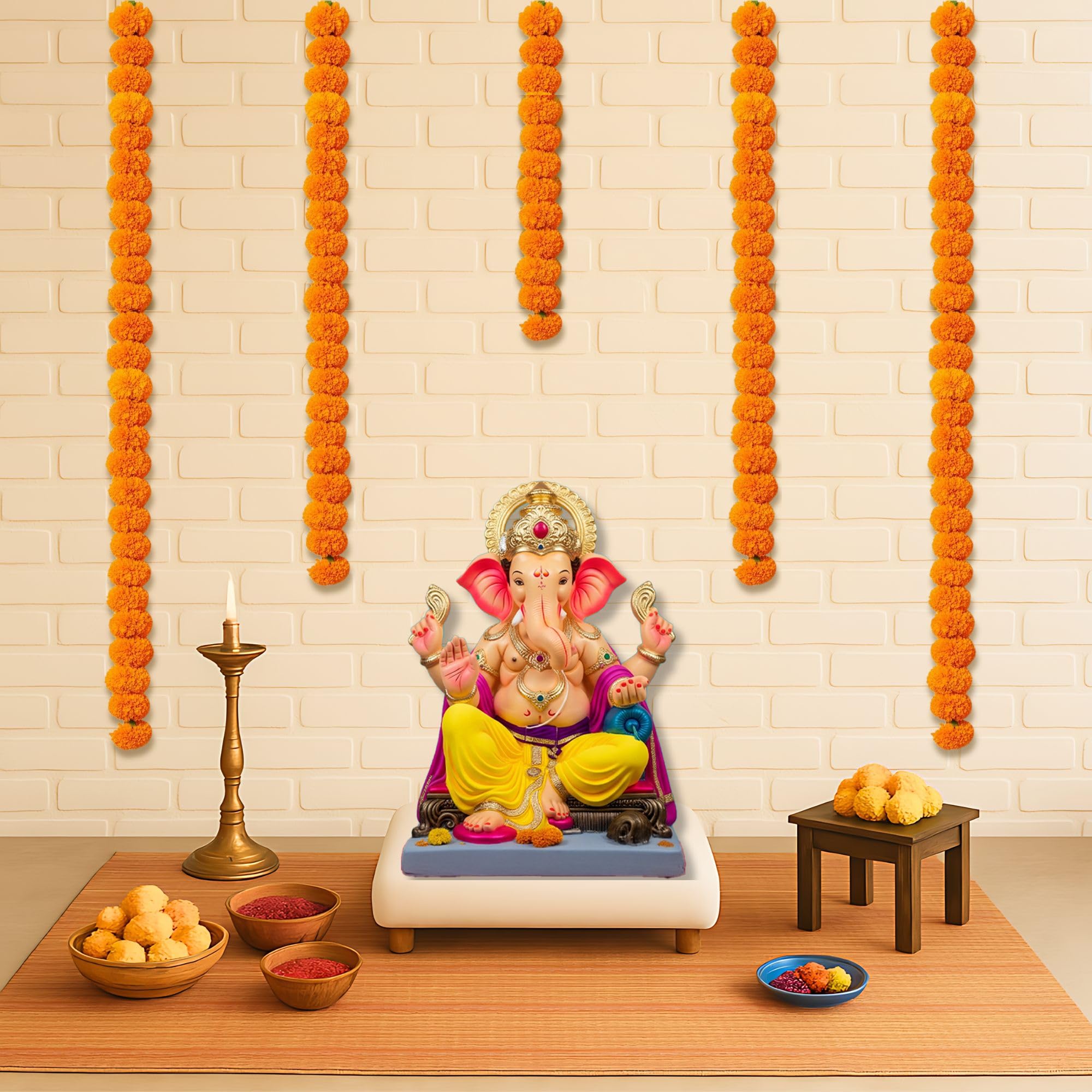 Diwali Marigold Decor Kit