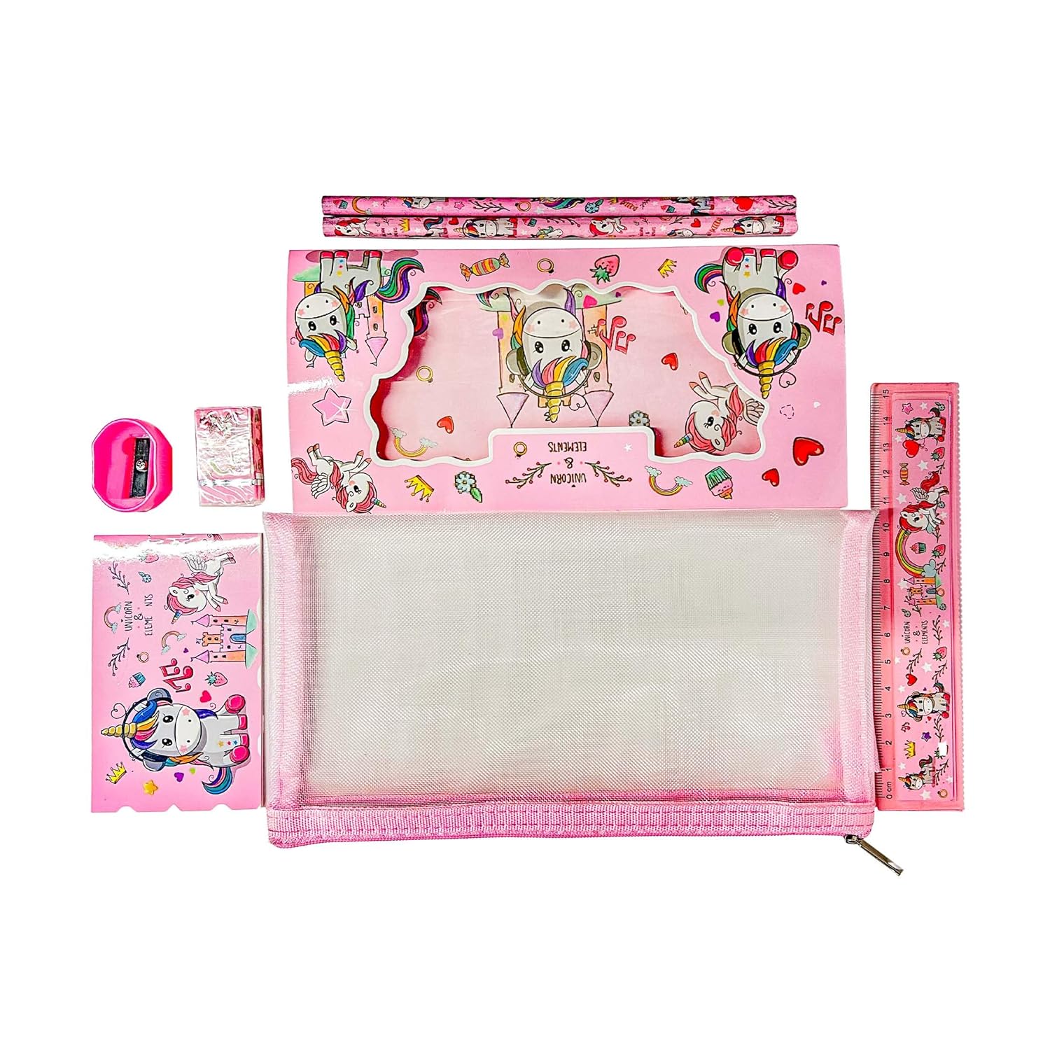 Unicorn Pencil Pouch 5 Pcs - Special You