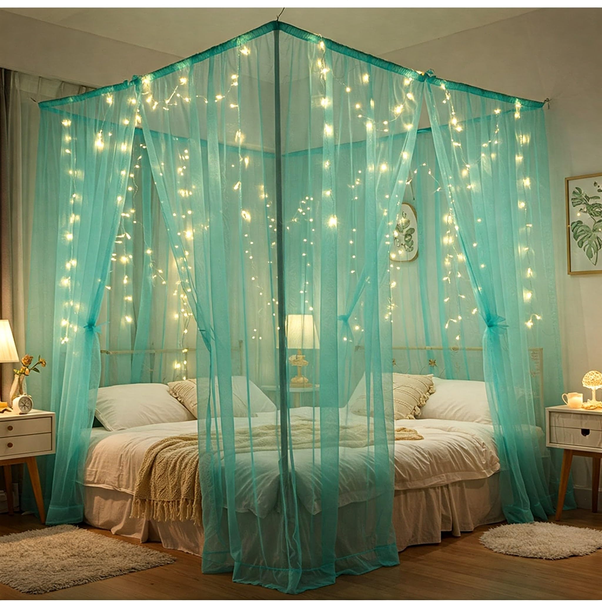 Turquoise Canopy Tent for Decoration