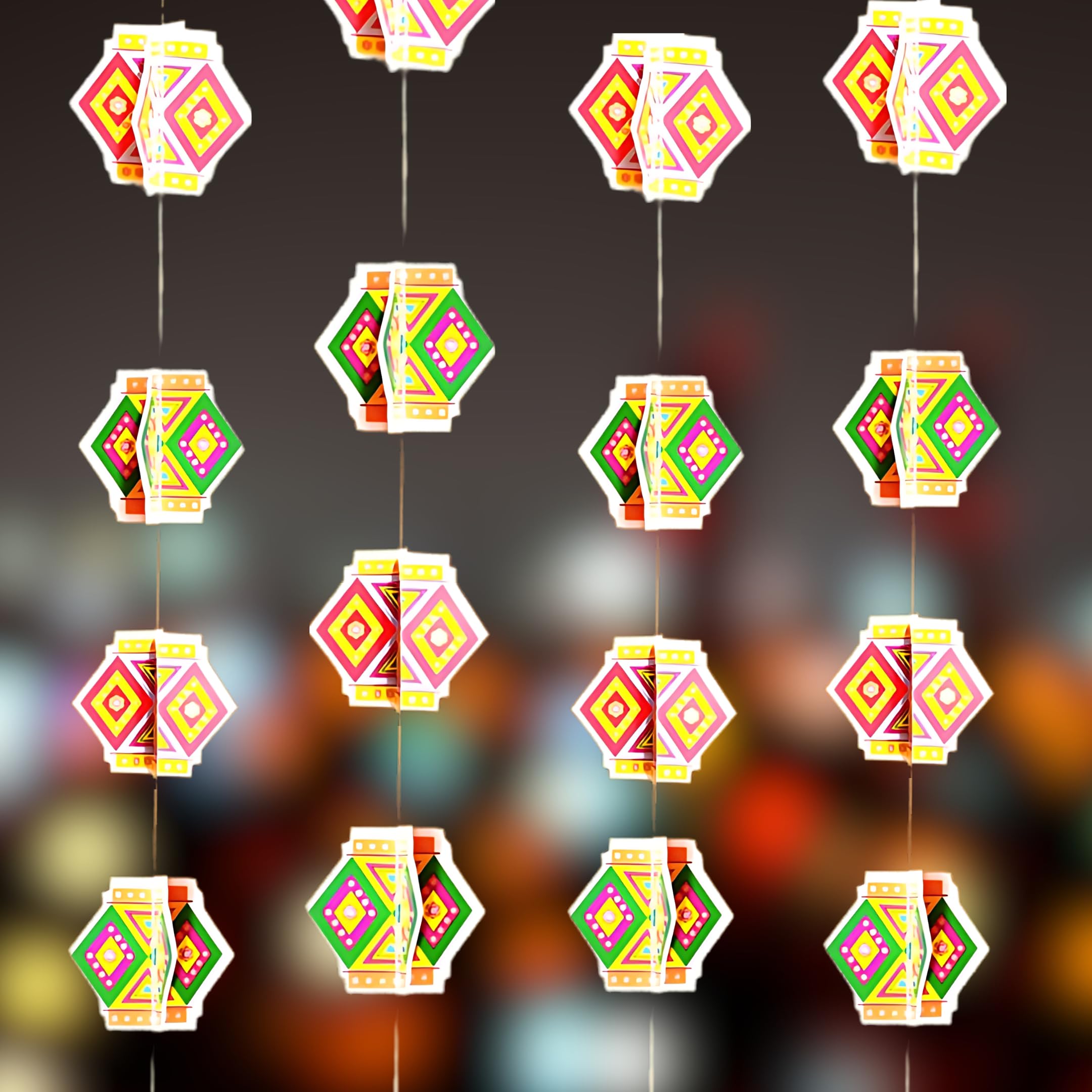 Kandeel Paper Frill for Decoration - Pack of 4