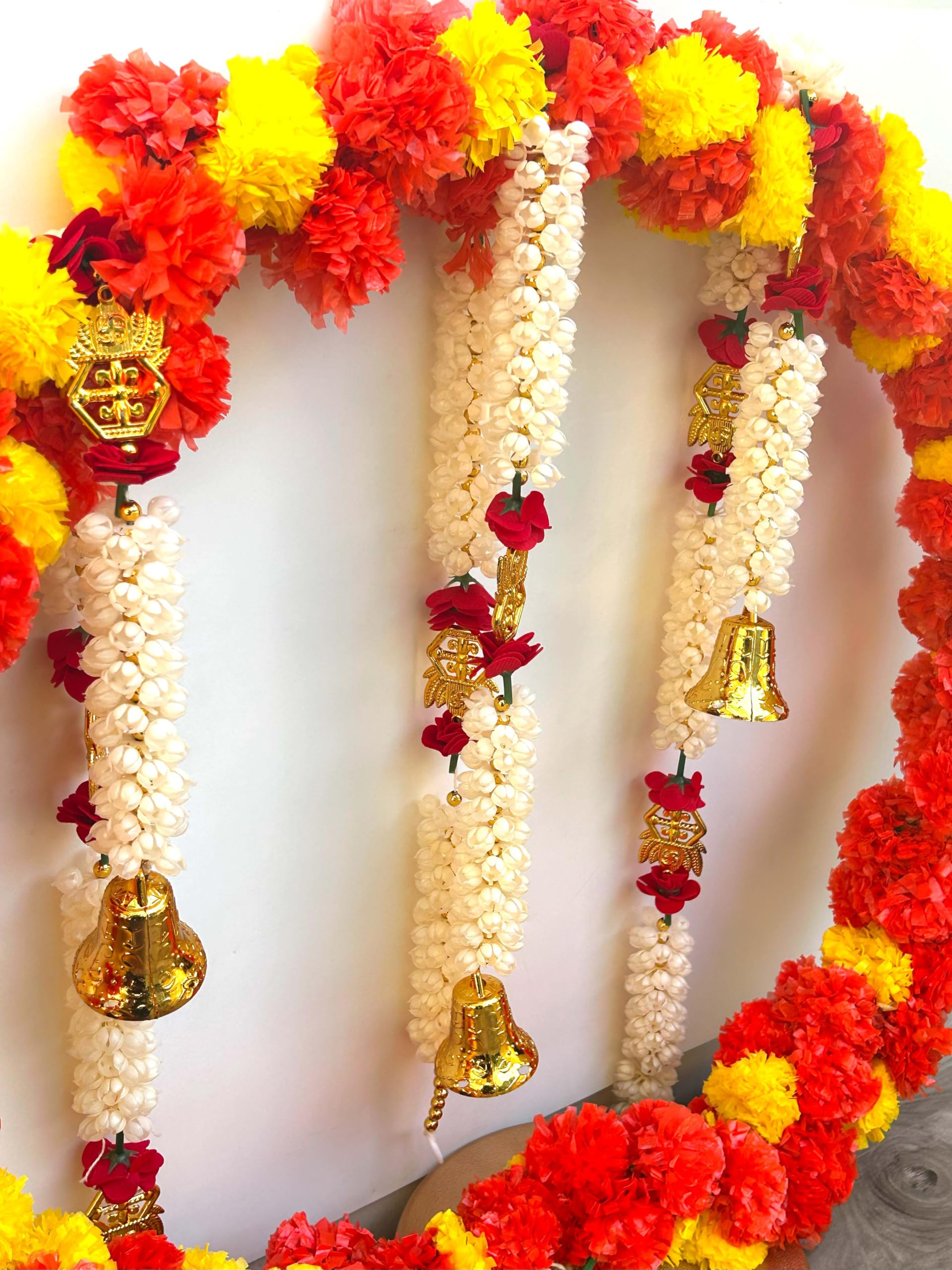 PVC Ganpati Decor-8pcs
