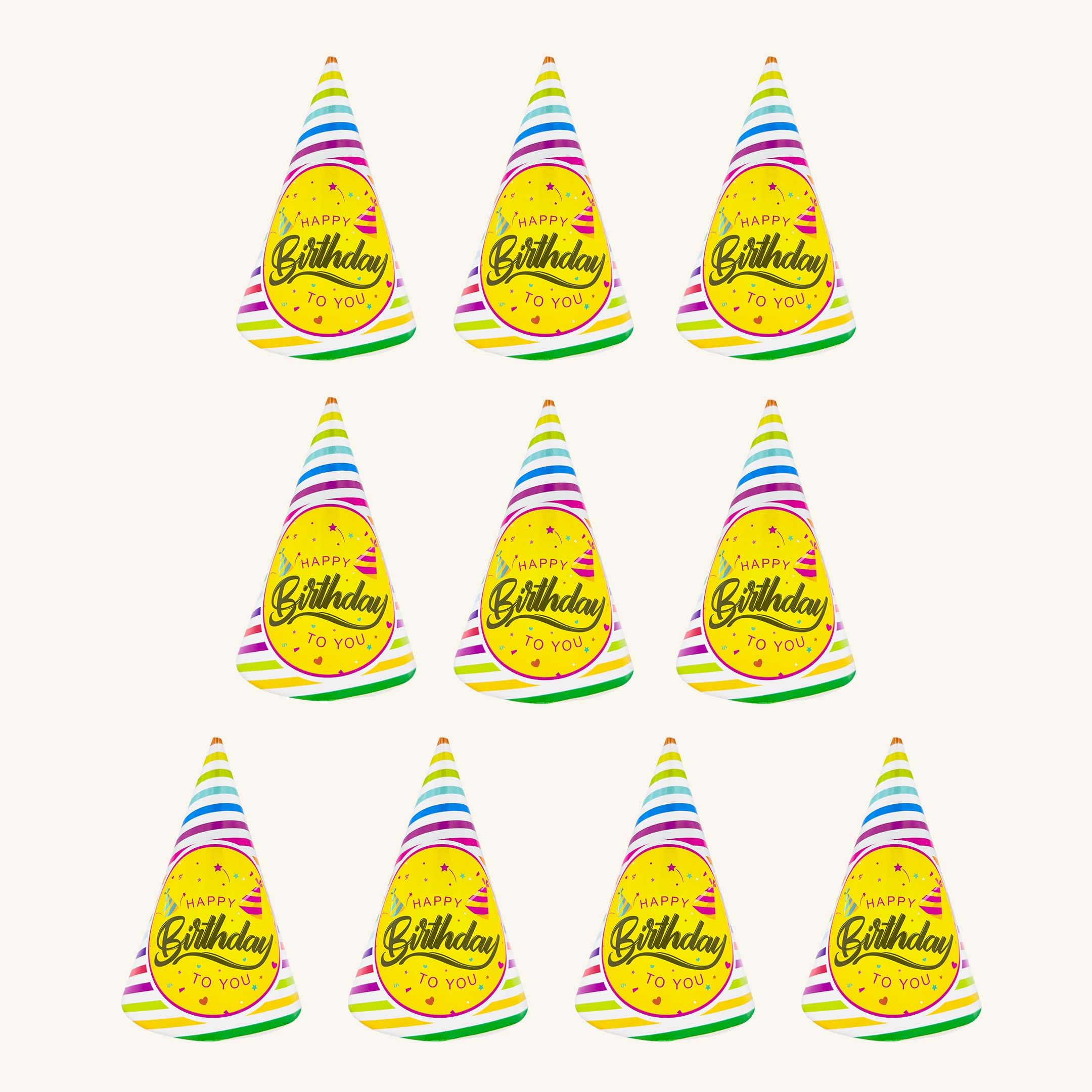Multicolor Stylish Party Hats