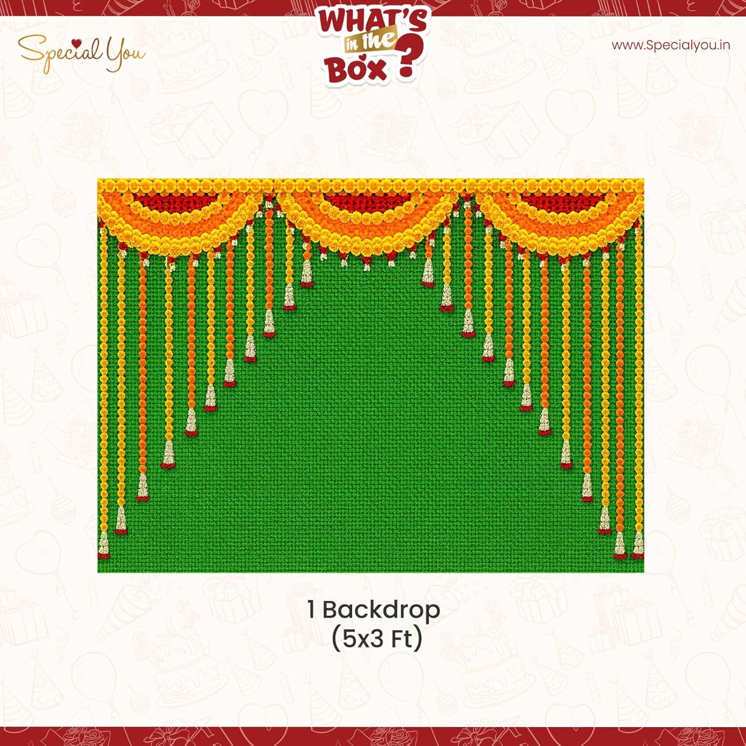 Backdrop Banana Leaves Backdrop