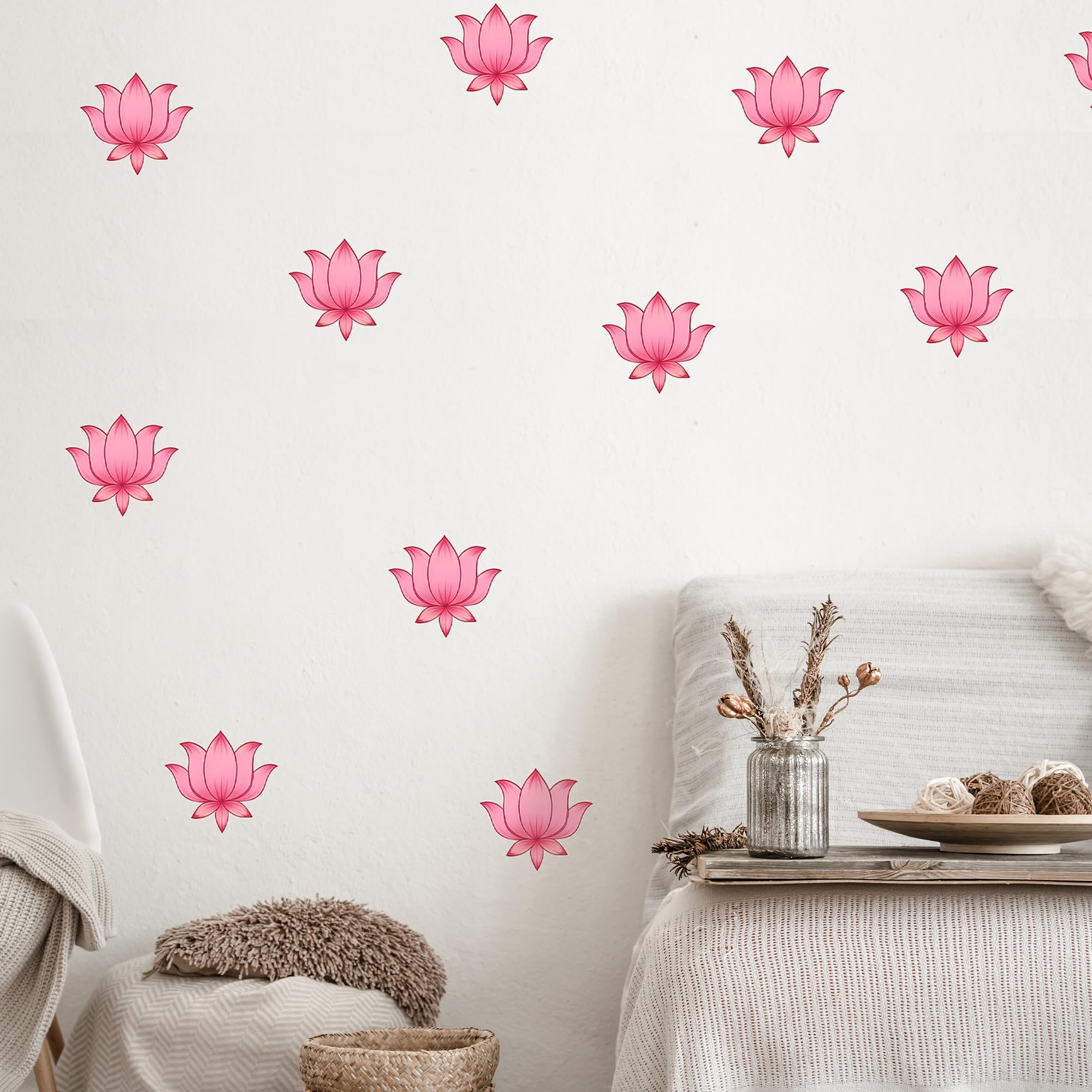 Elegant Festive Lotus Decor Kit