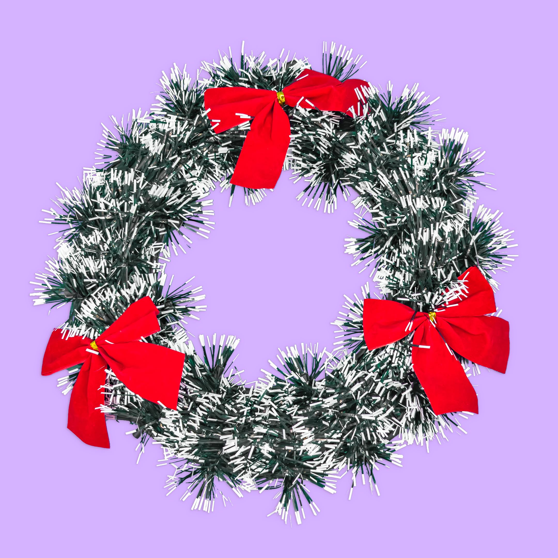 snowy wreath