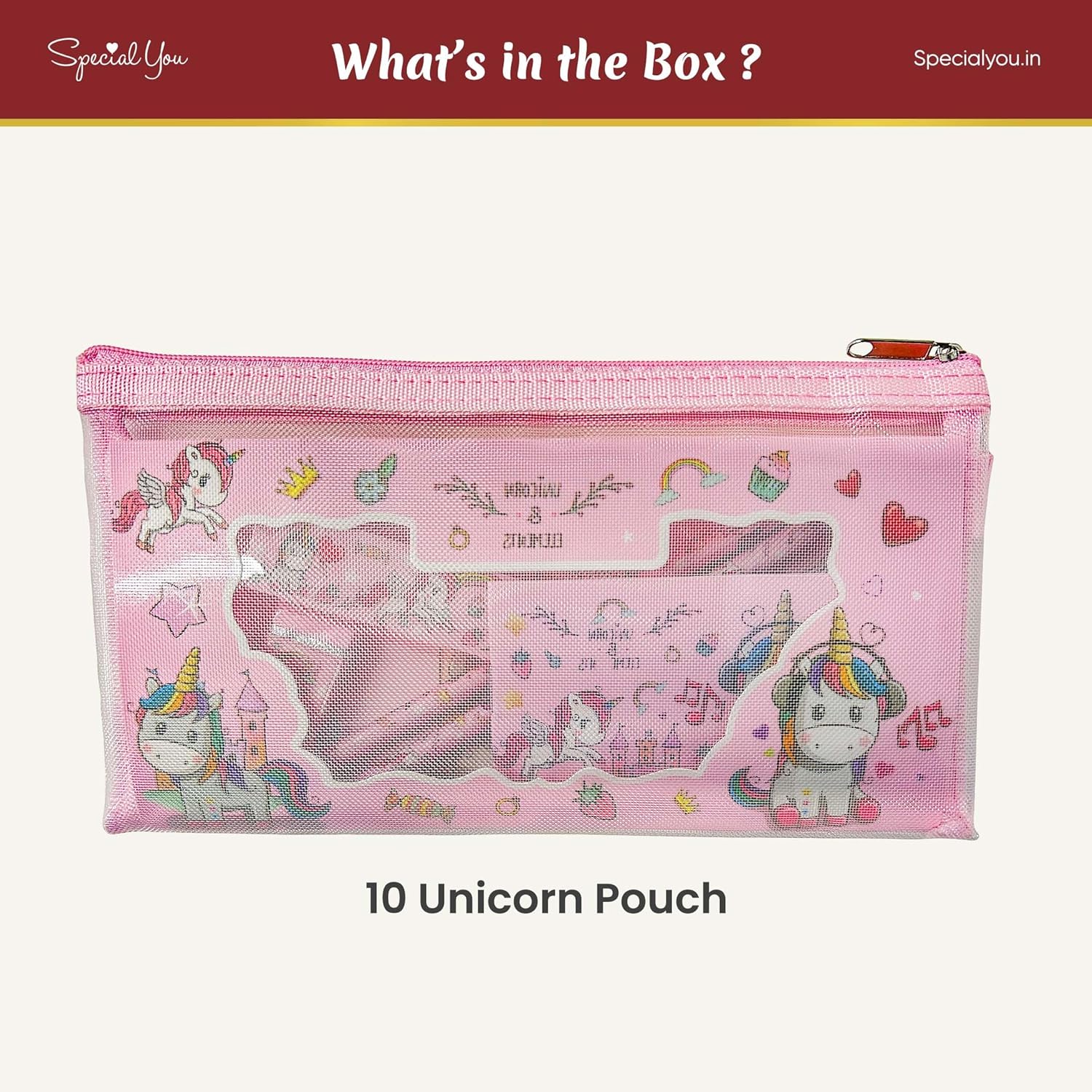 Unicorn Pencil Pouch 5 Pcs - Special You