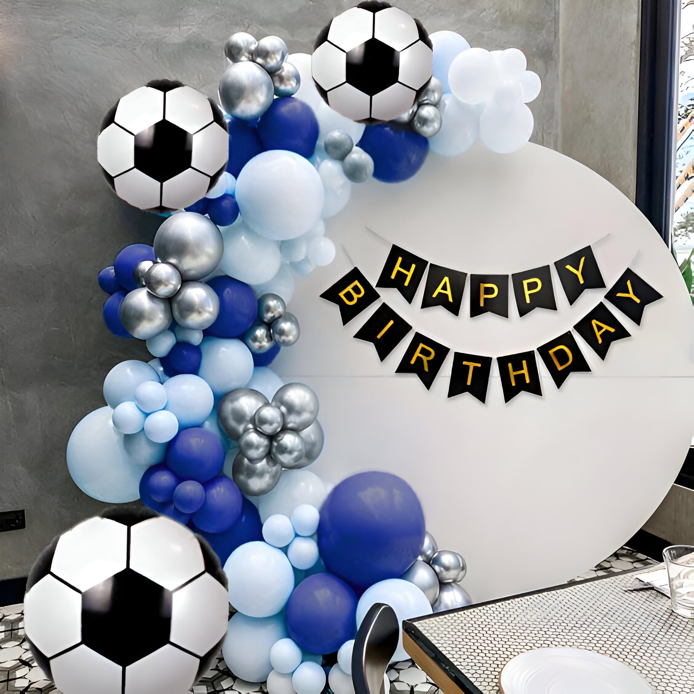 Football Fiesta Birthday DIY Decor Kit
