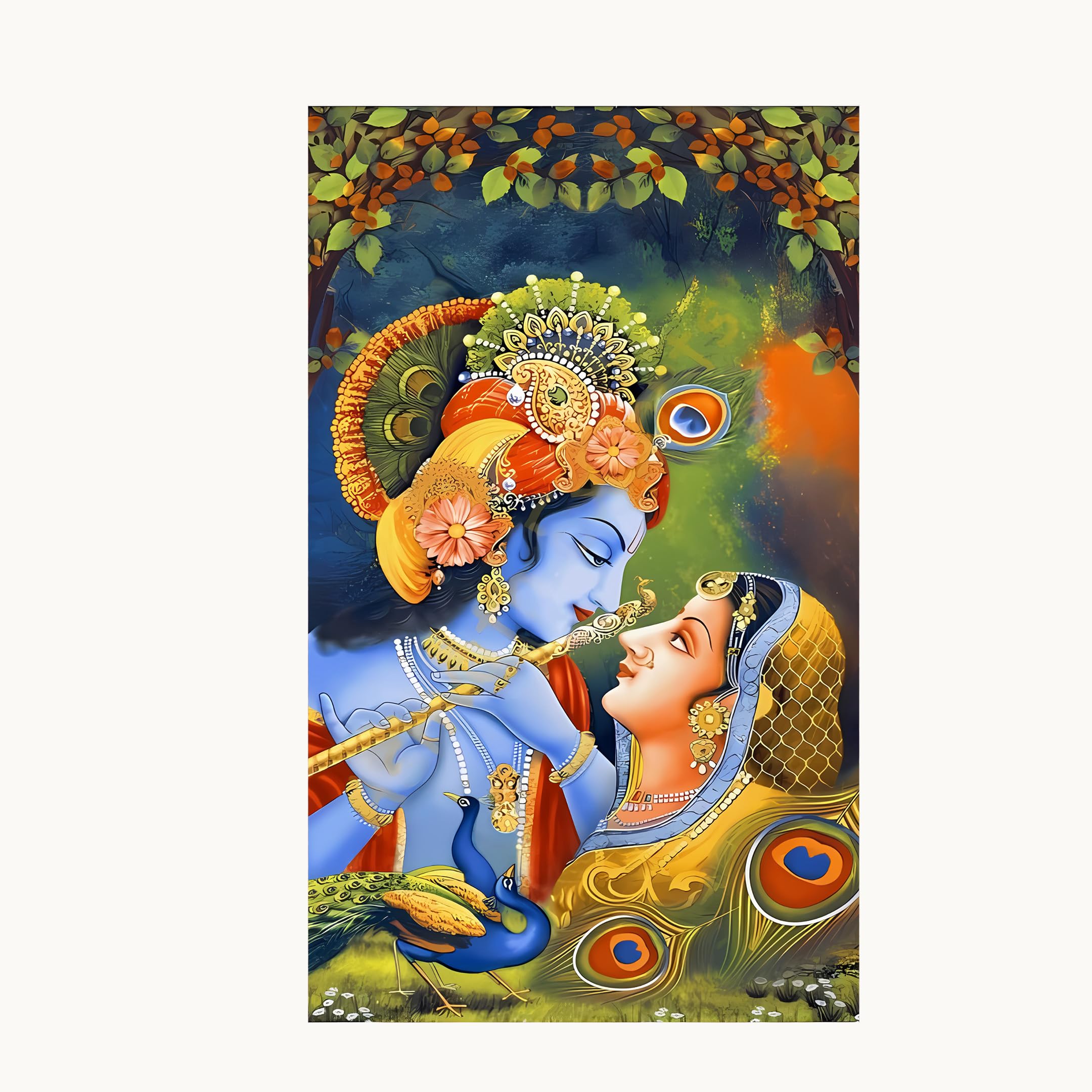 Radha Krishna Theme Backdrop