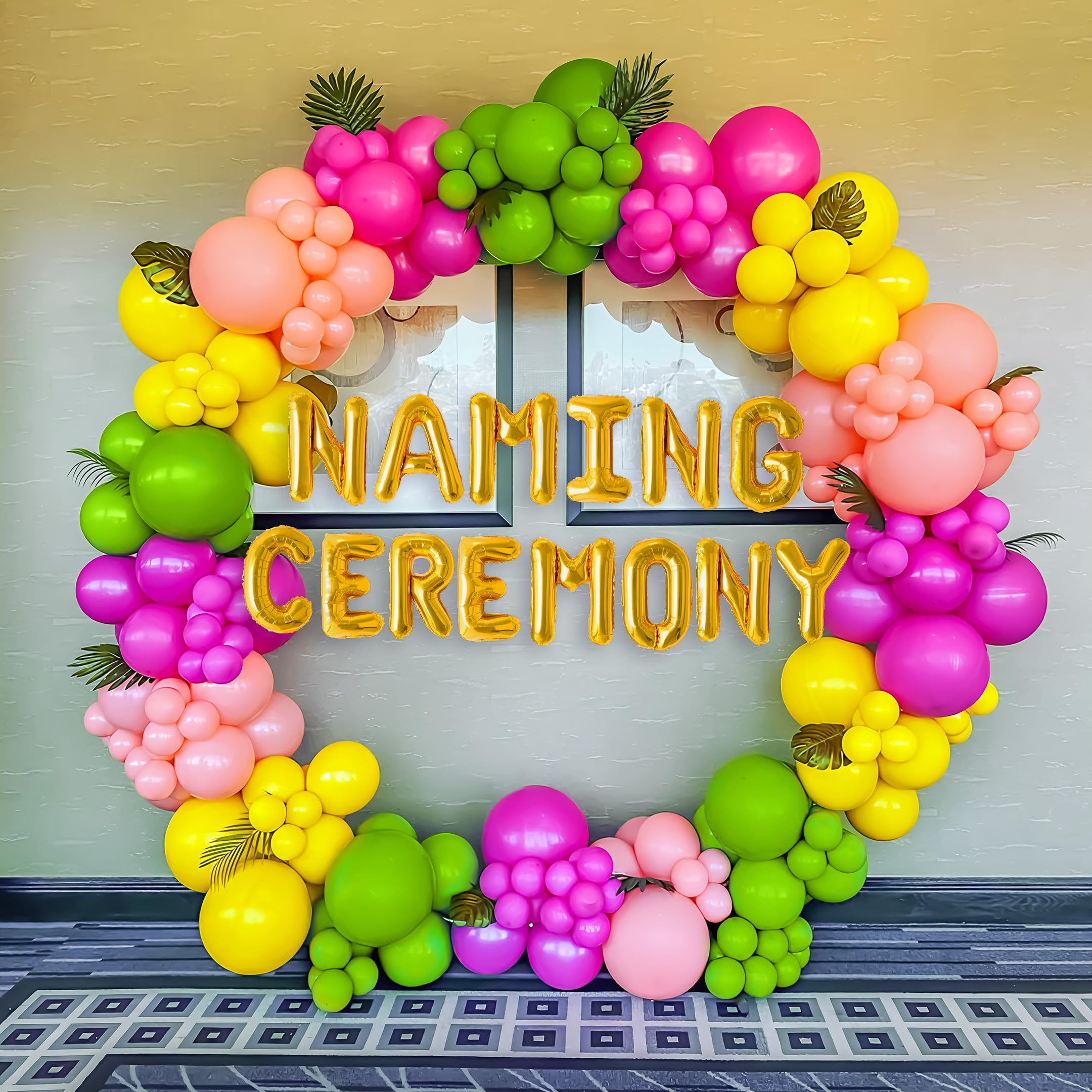 Vibrant Multicolor DIY Naming Ceremony kit