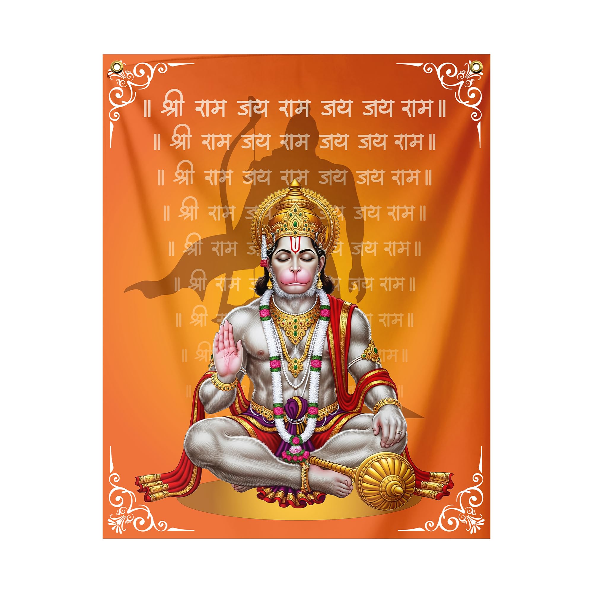 Hanuman Backdrop Decor