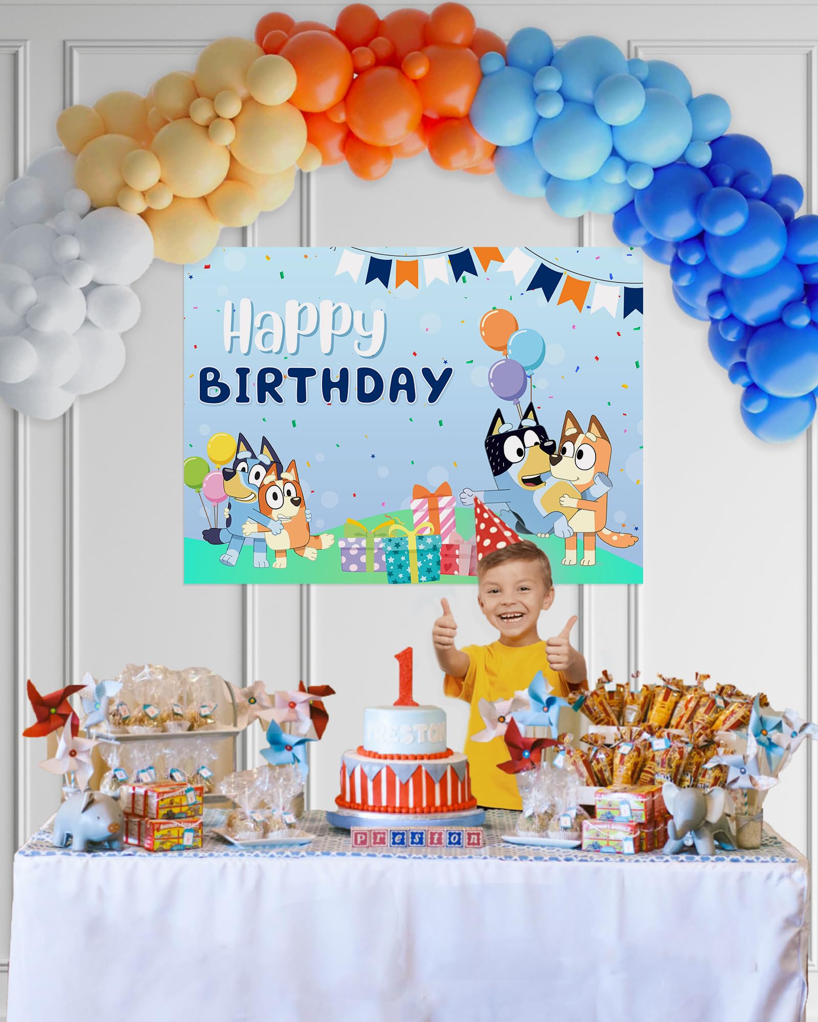 Bluey Theme Birthday decor for kids