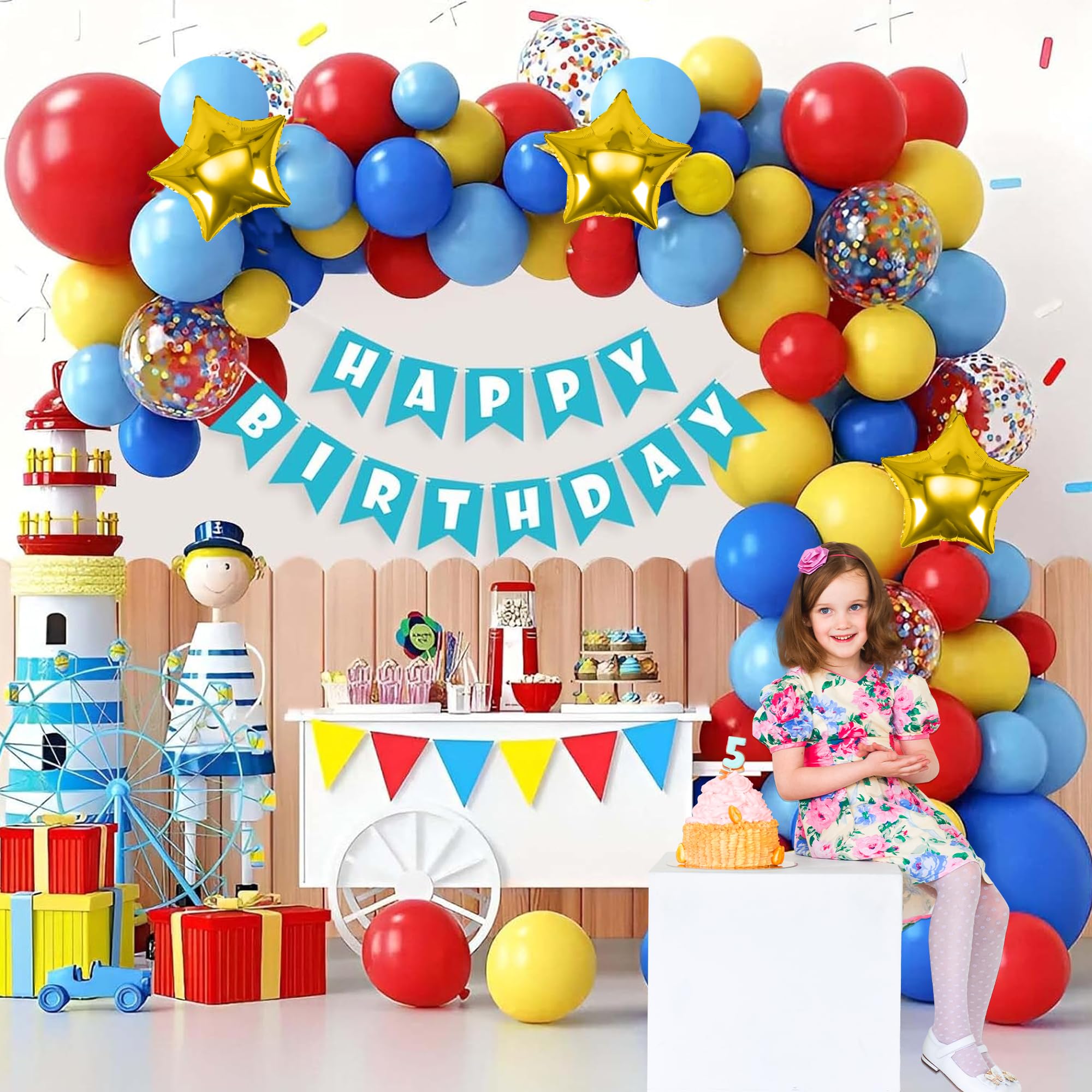 Multicolor Theme balloons for Boys