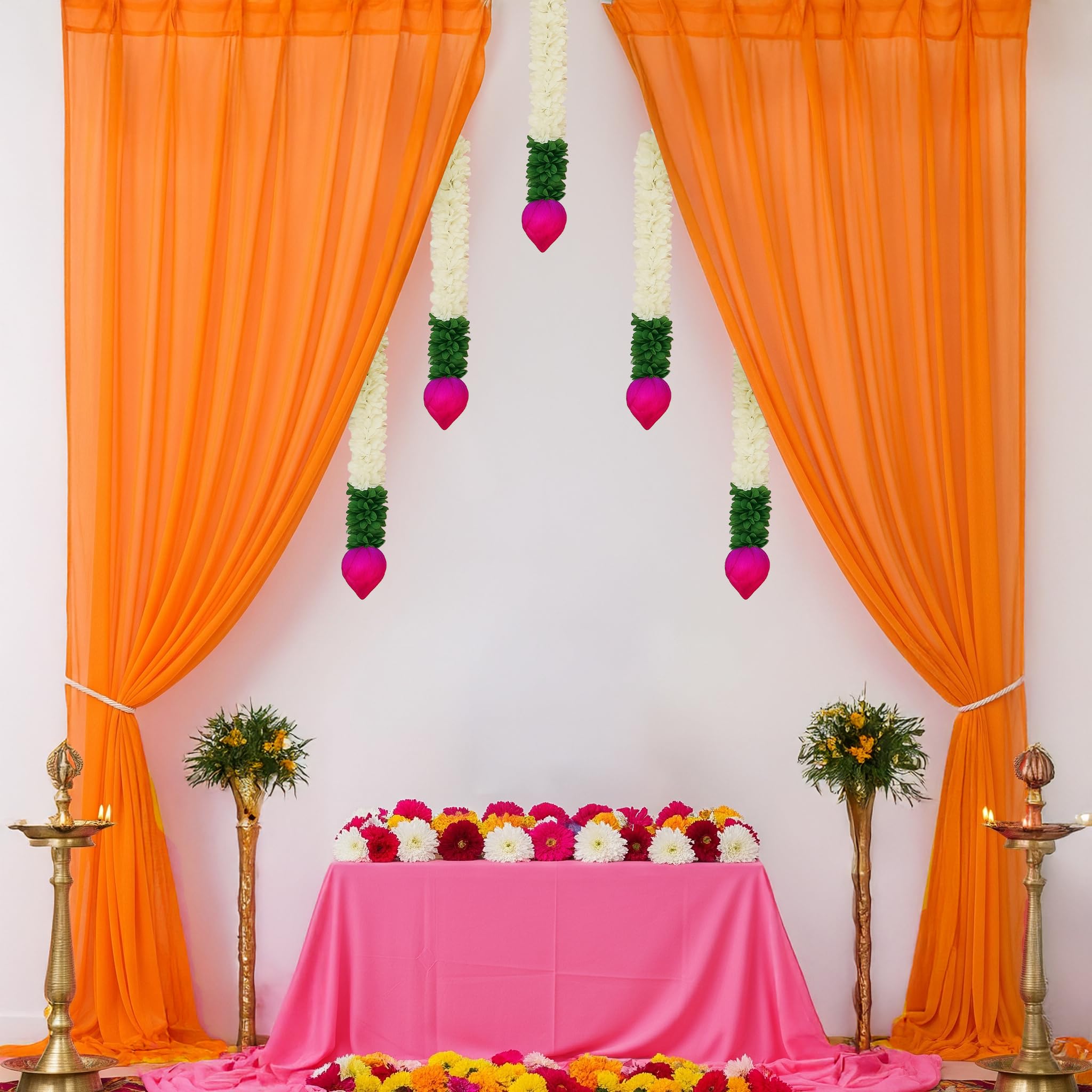 Orange Net Wall Setup