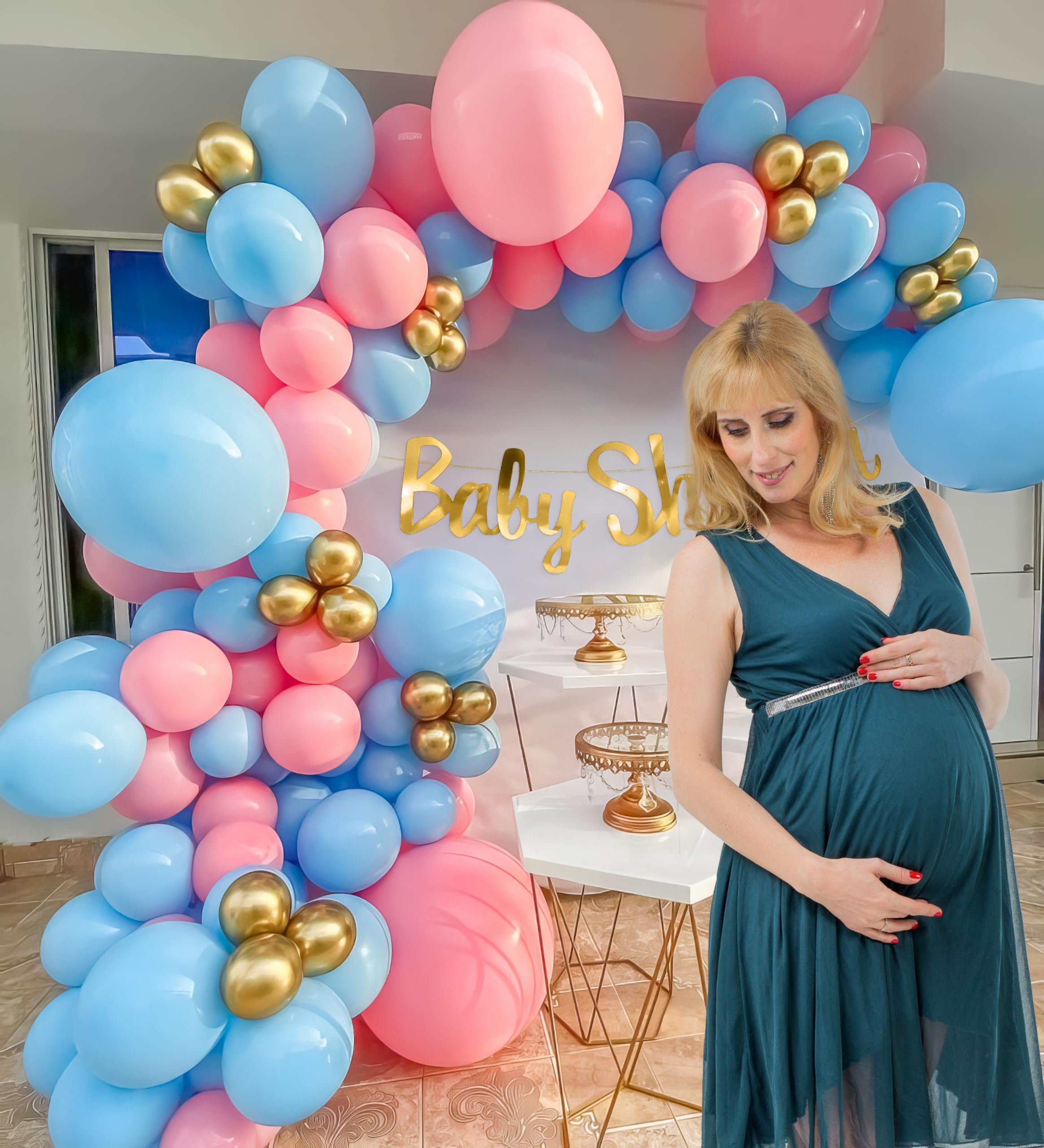 Pink & Blue Bliss DIY Baby Shower Decor kit - Special You