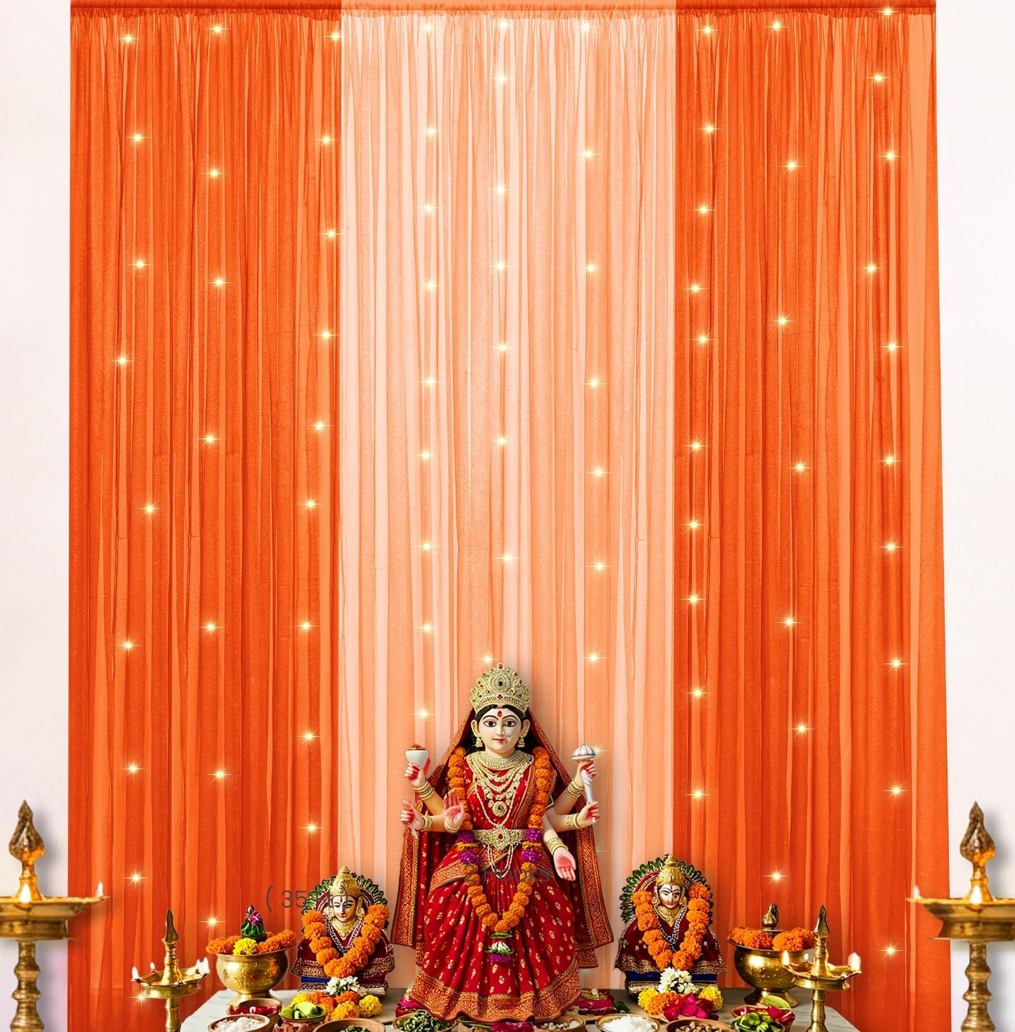 fairy light curtains