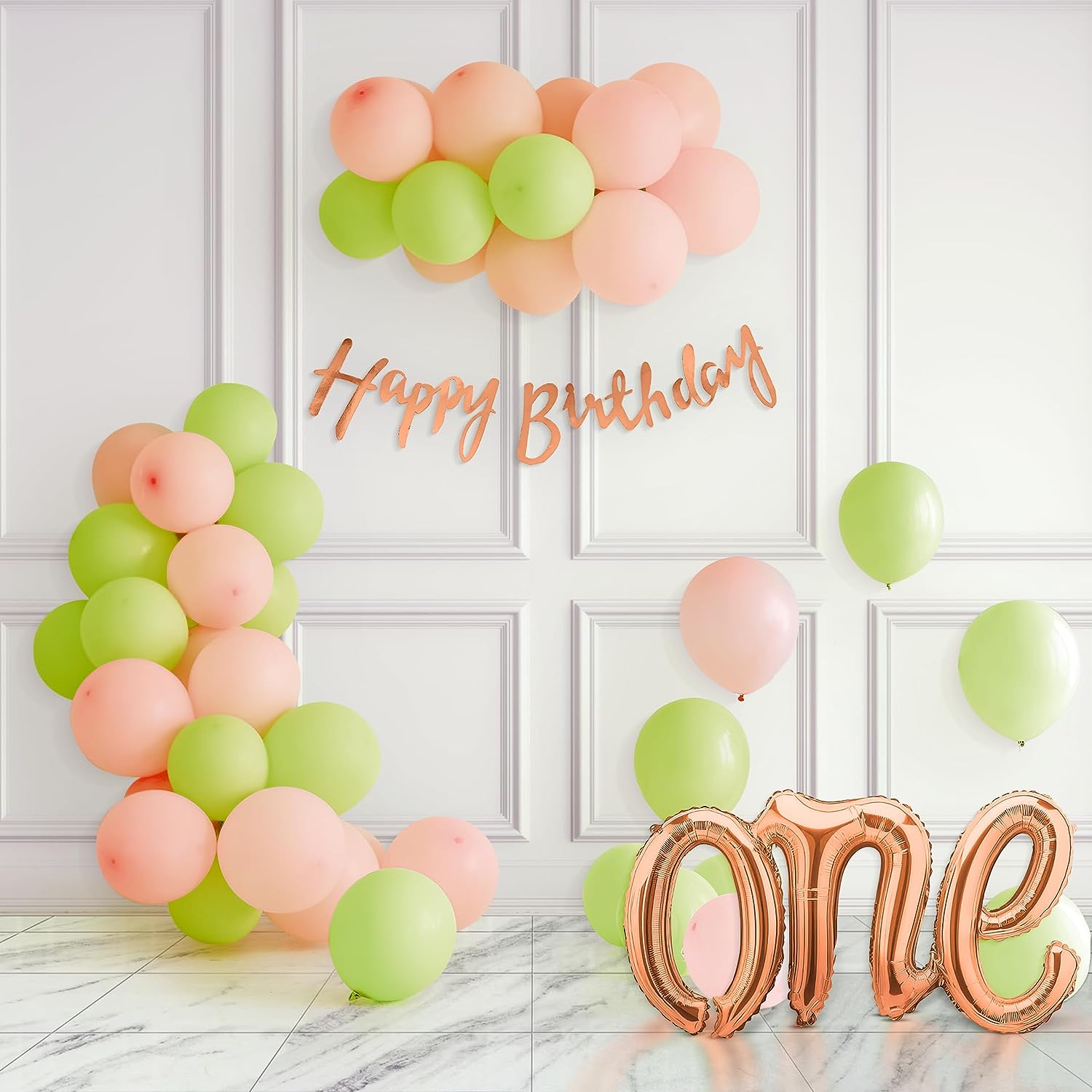 1st birthday balloon store arrangements