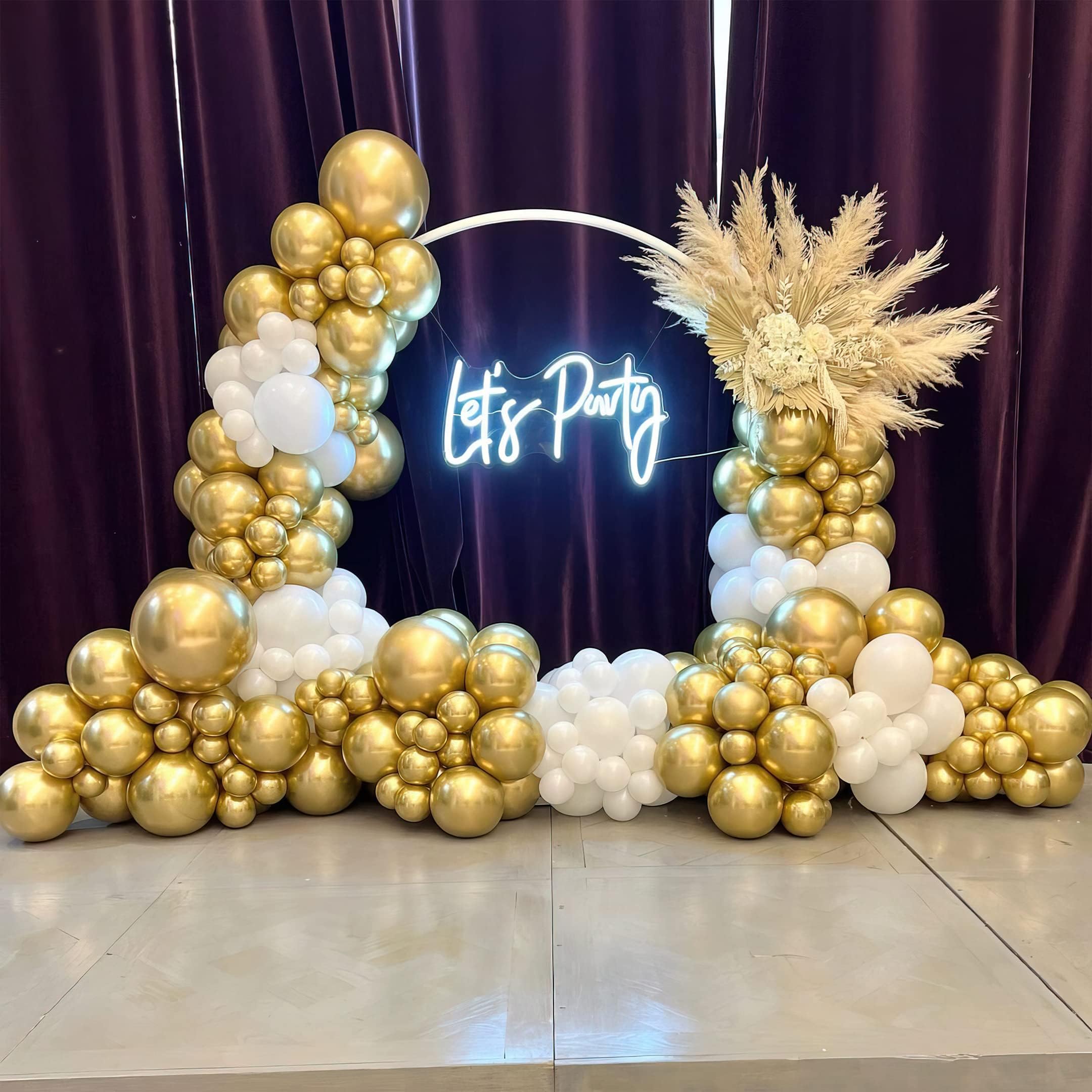 Gold Chrome Balloons party decoration for girls & boys-30pcs