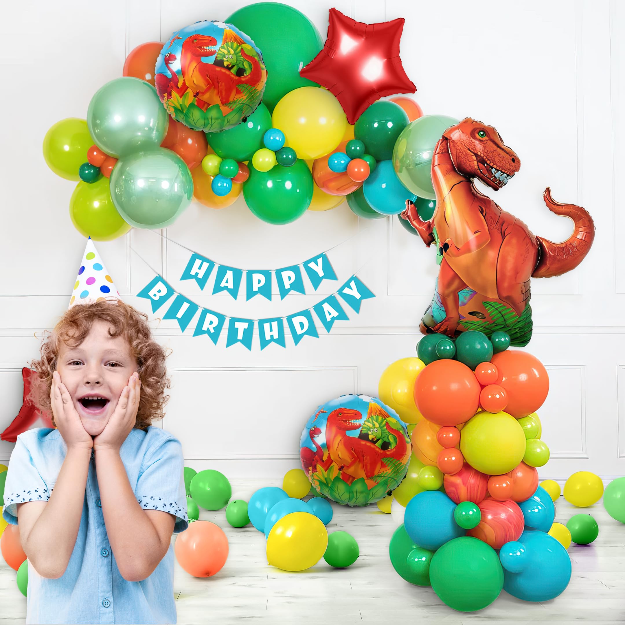 Dinosaur theme DIY birthday Decoration Kit - Special You