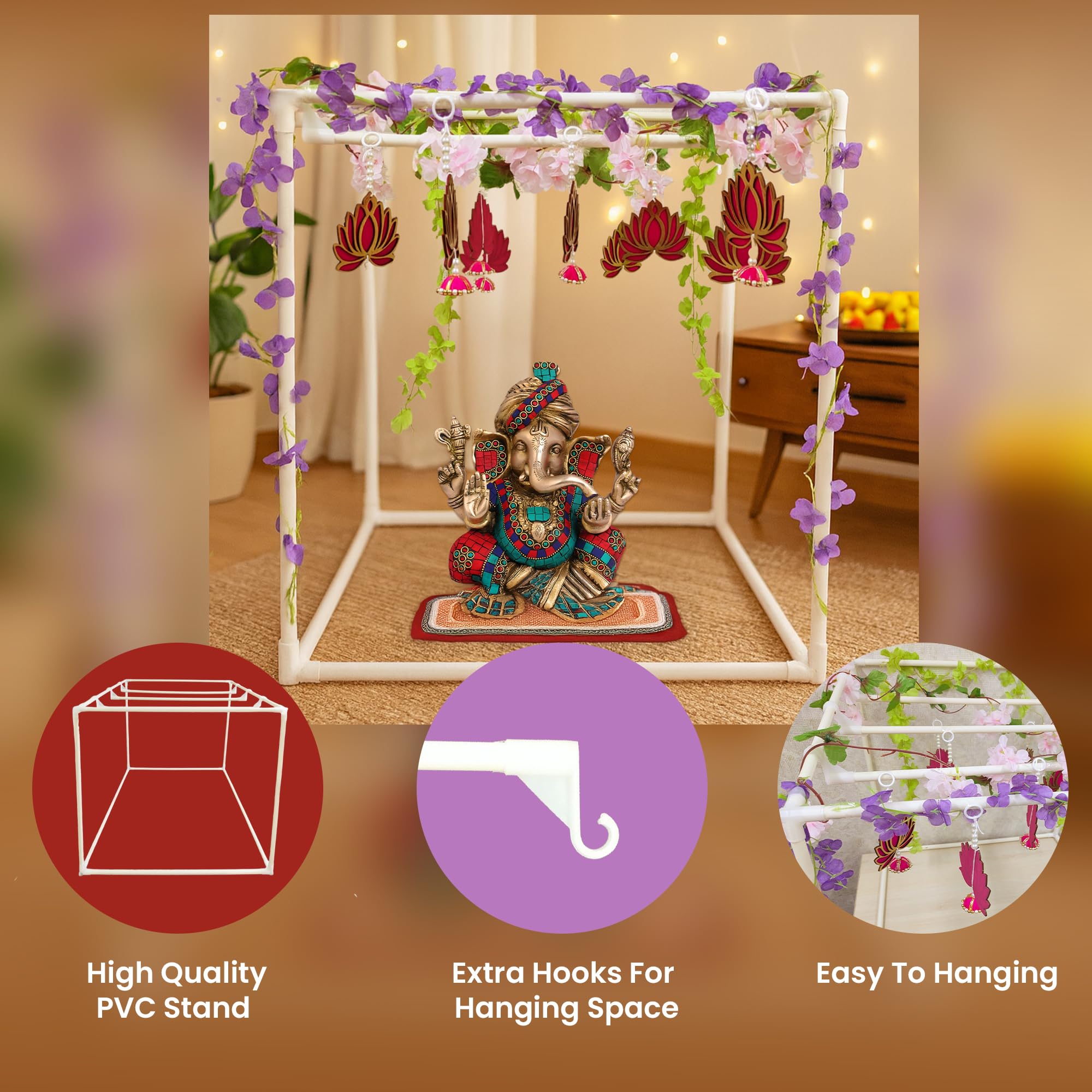 PVC Canopy for Lord Ganesh