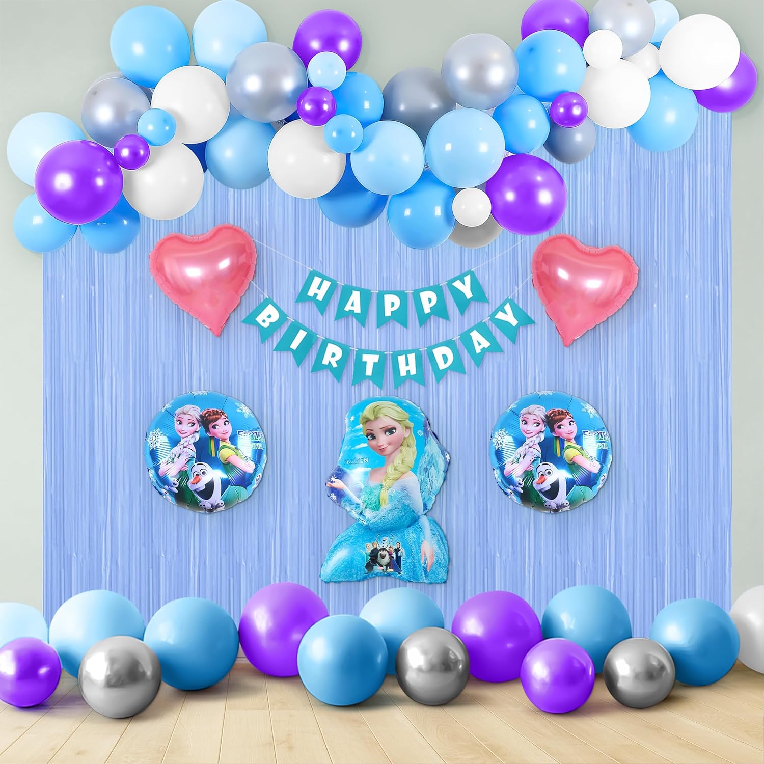 Frozen Theme DIY Birthday Decor Kit
