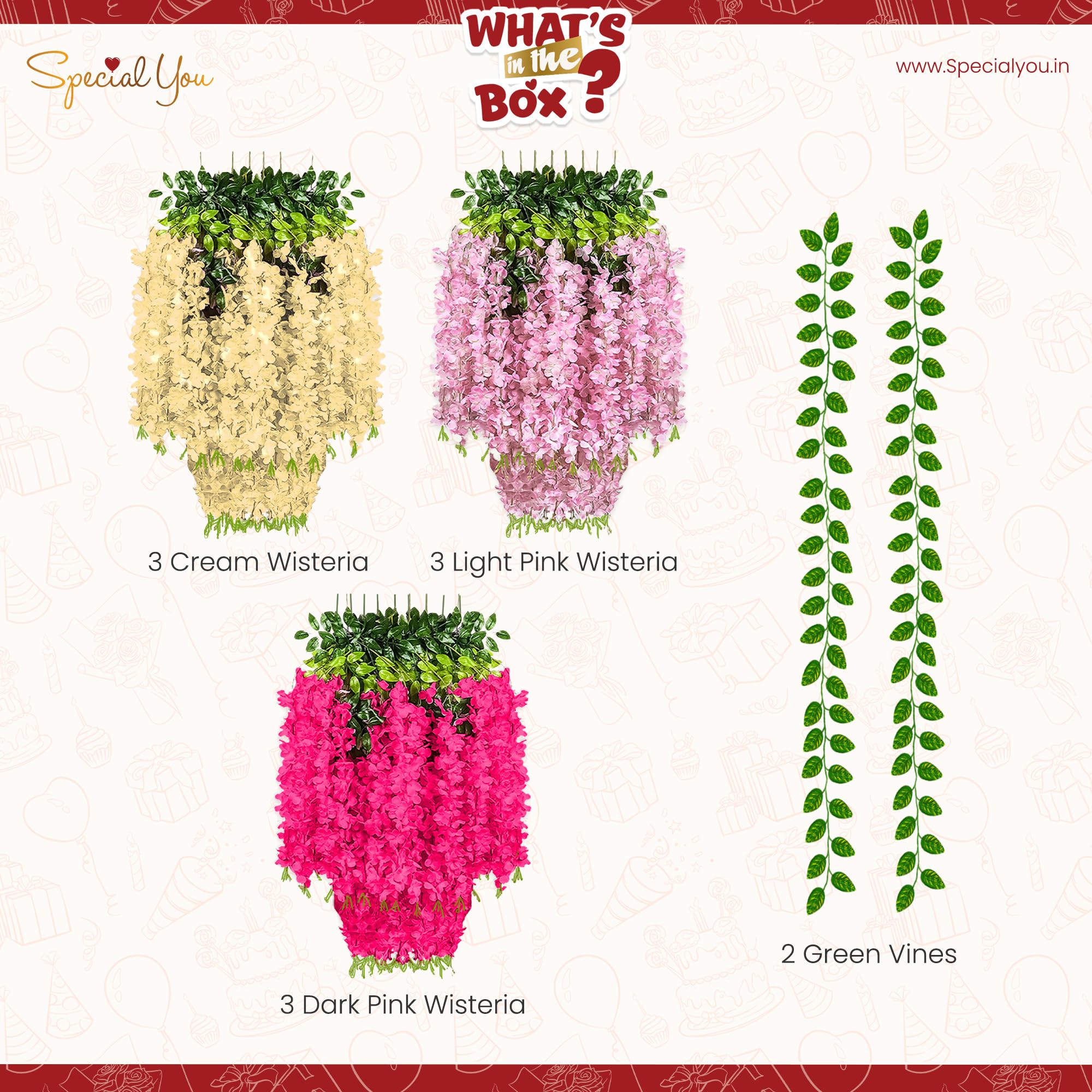 Pink Yellow Festive Setup