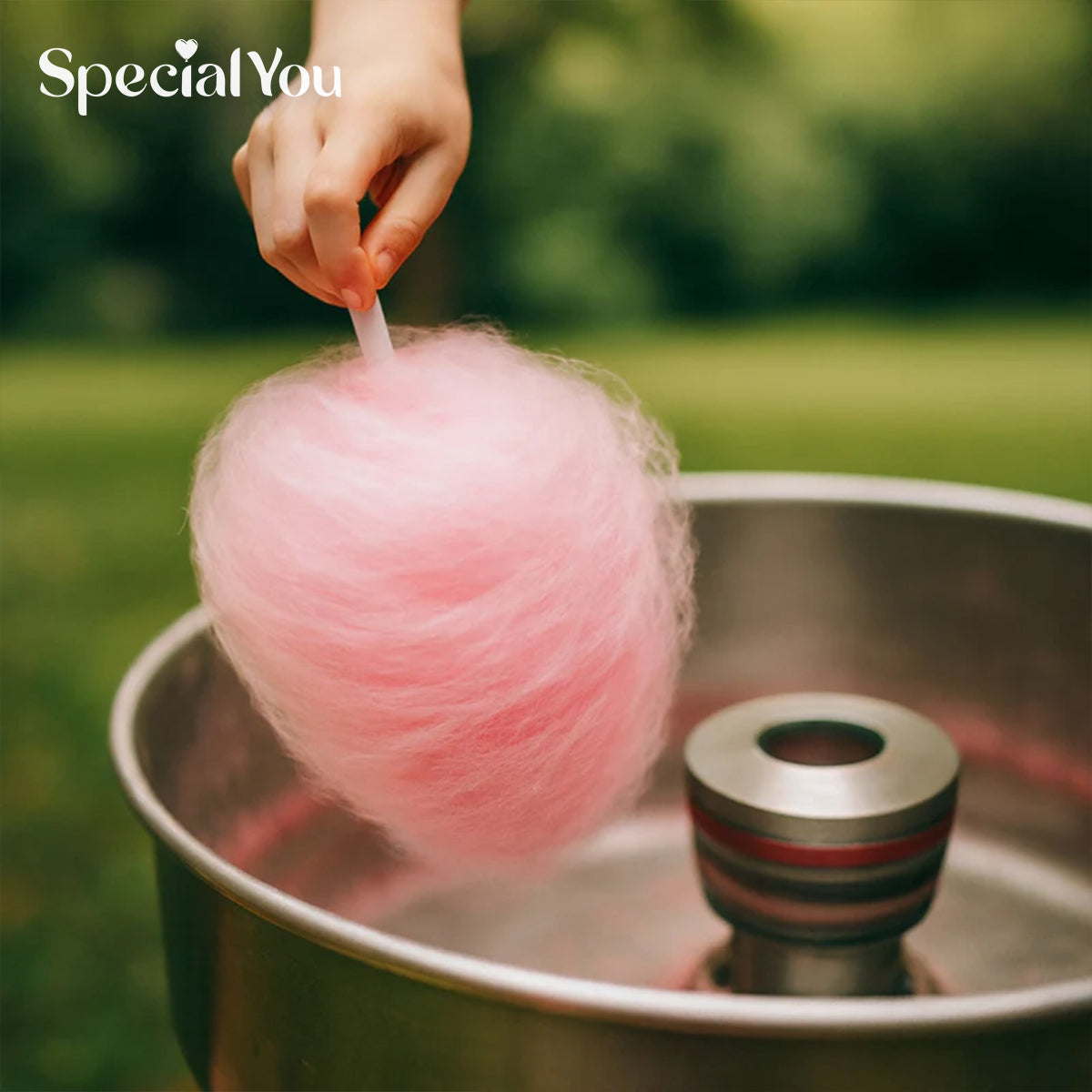 Cotton Candy Counter At Kids Birthday Party