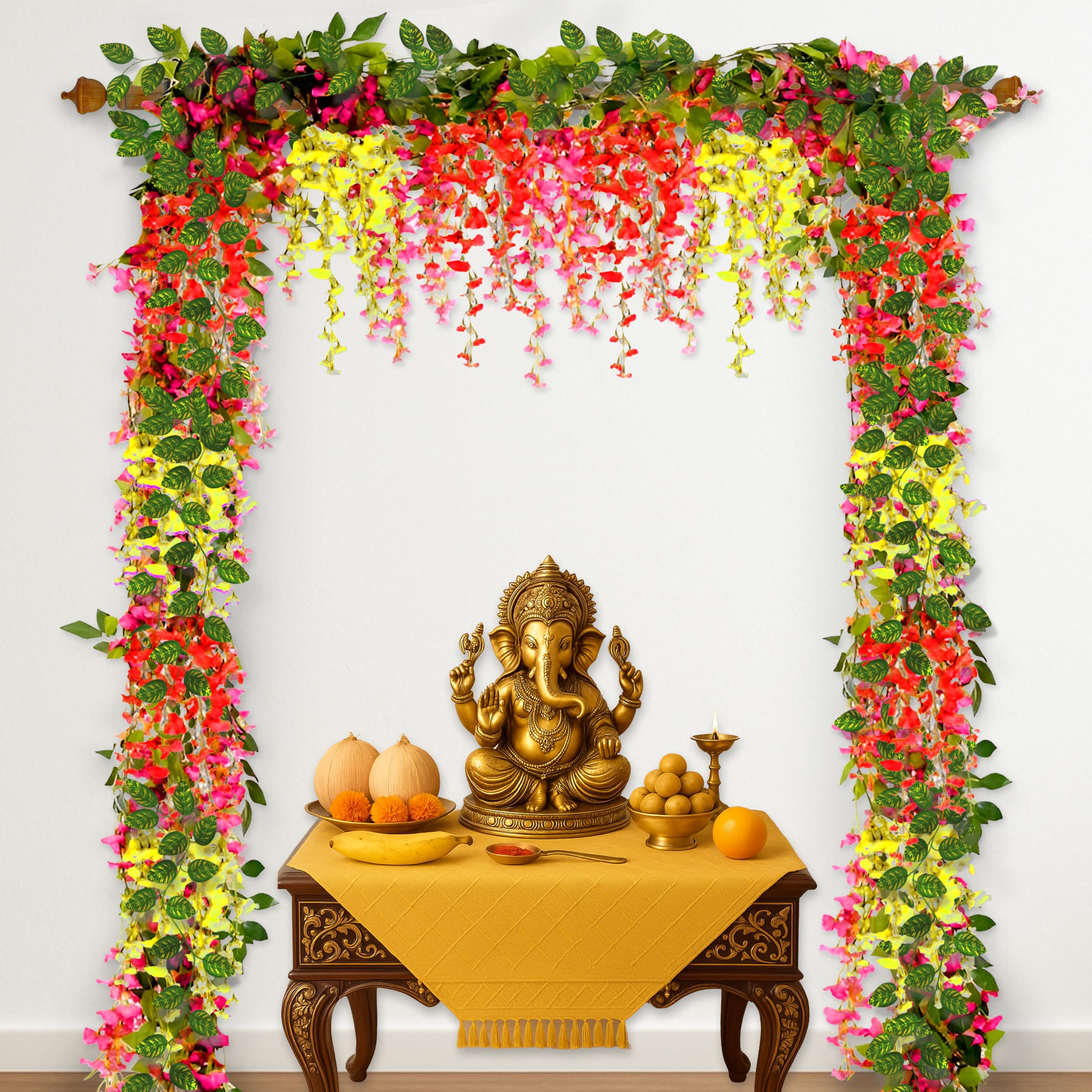 Radiant Ganesh Idol Decor