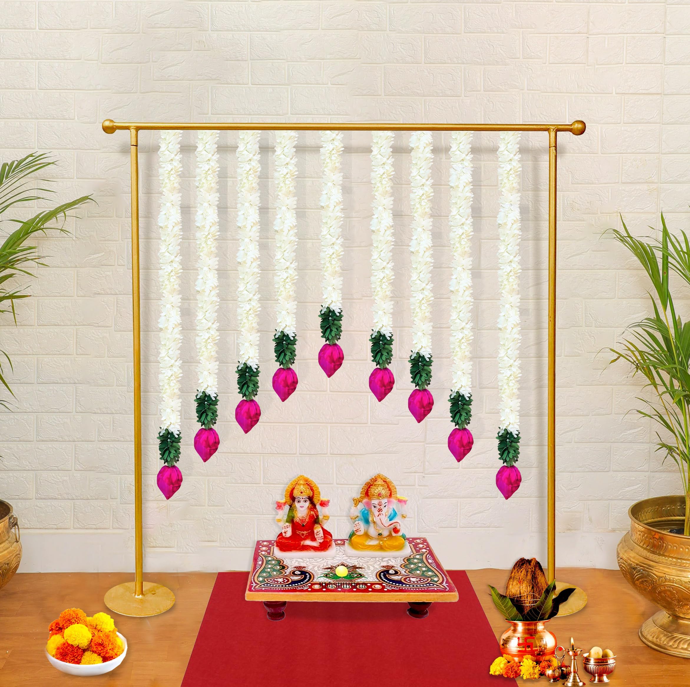 Ganpati Golden Stand
