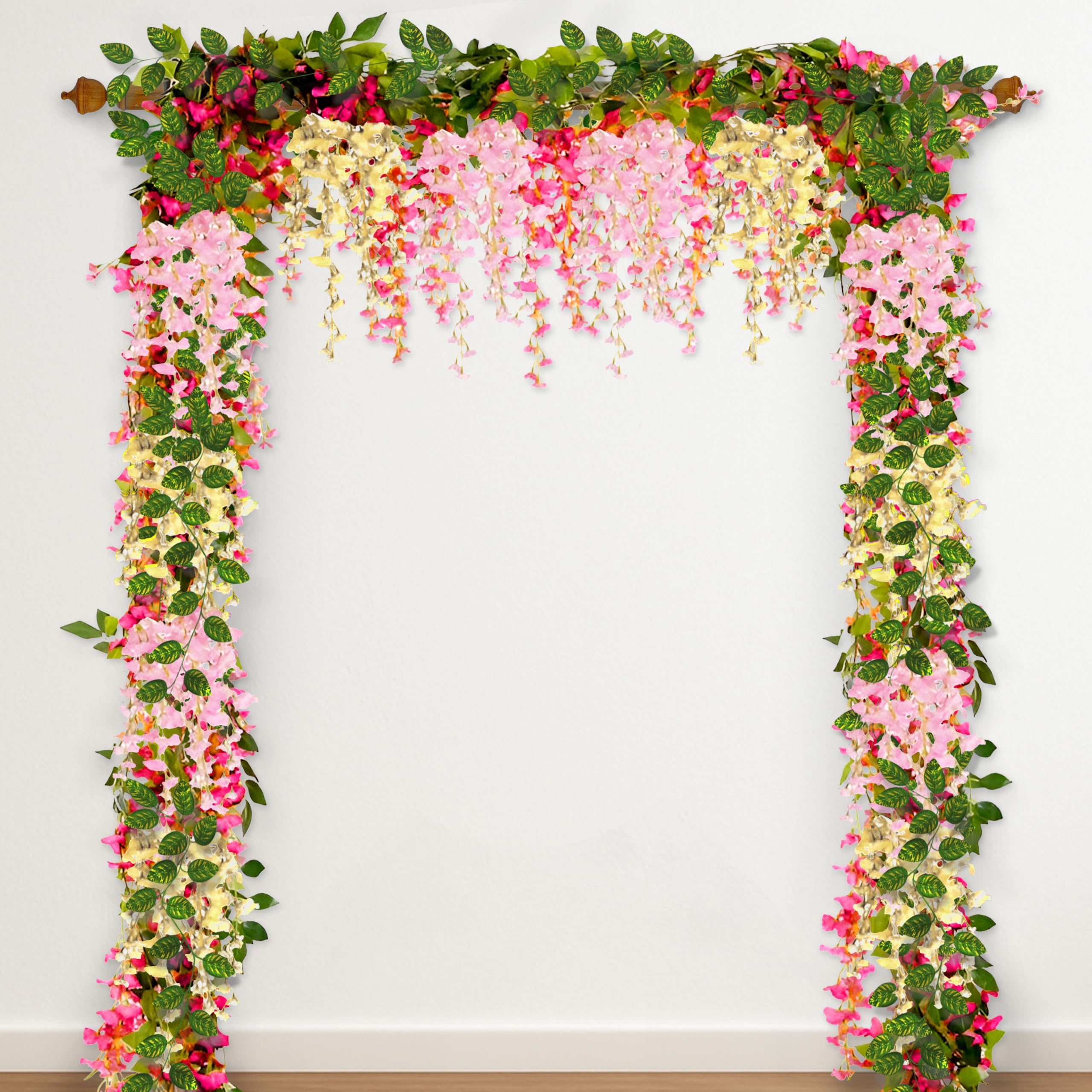 Pink Yellow Festive Setup