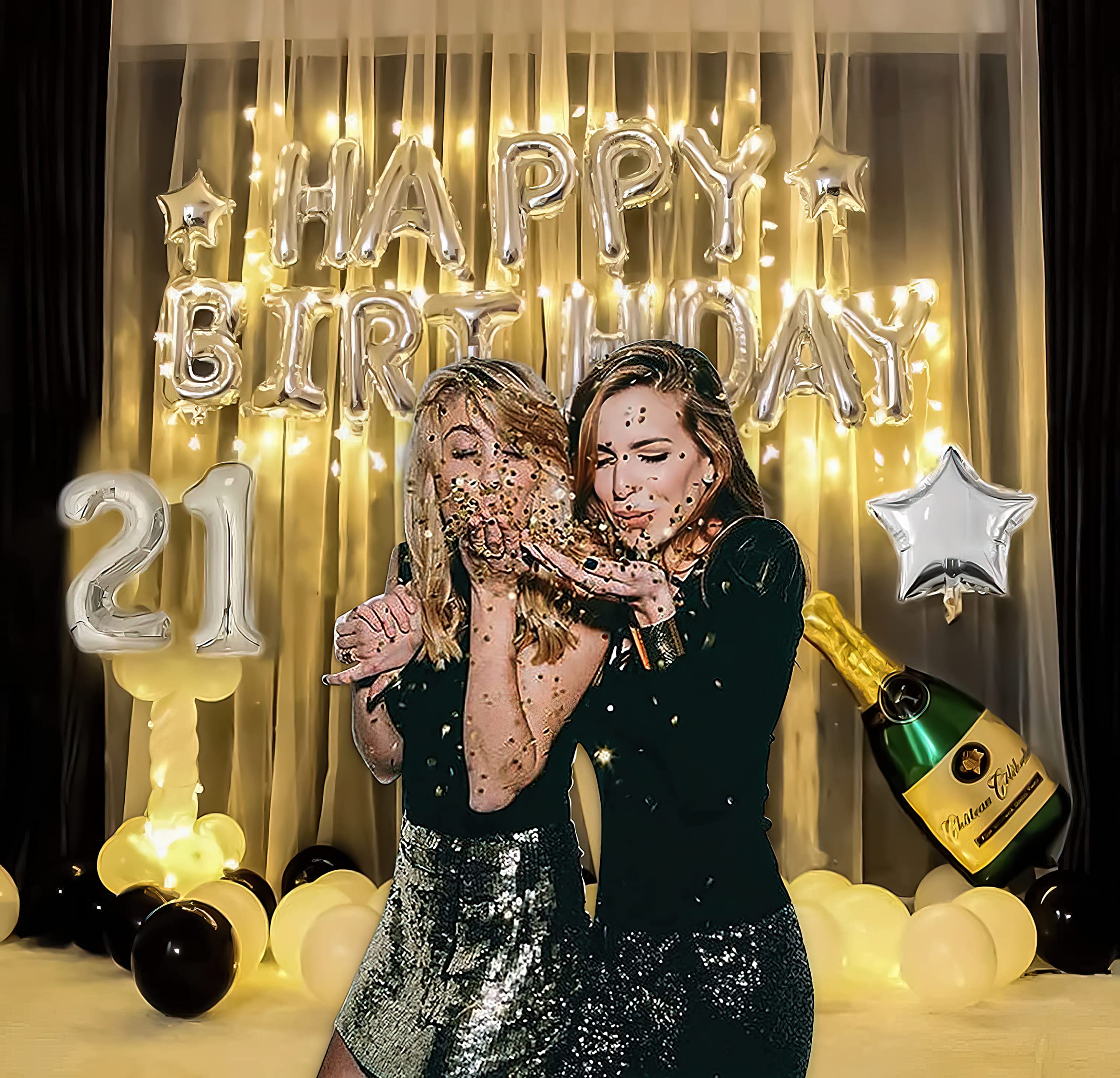 happy birthday foil balloon