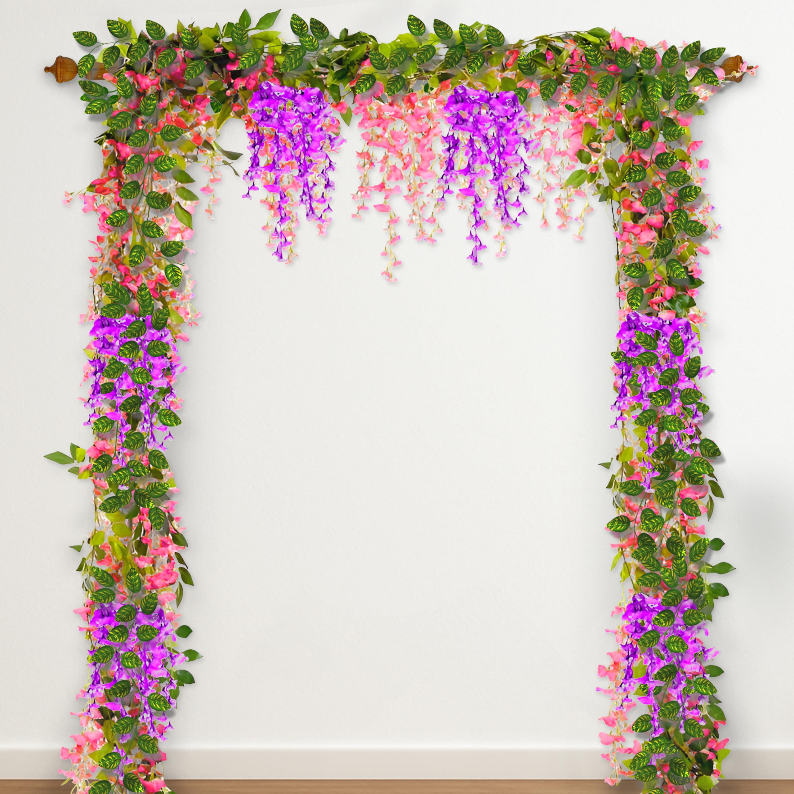 Pink Purple Ganpati Decor