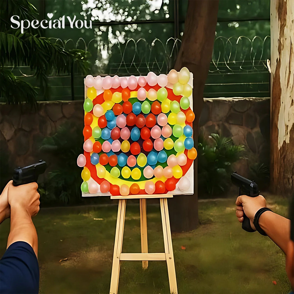 Balloon Shooting Counter For Kids Birthday Party