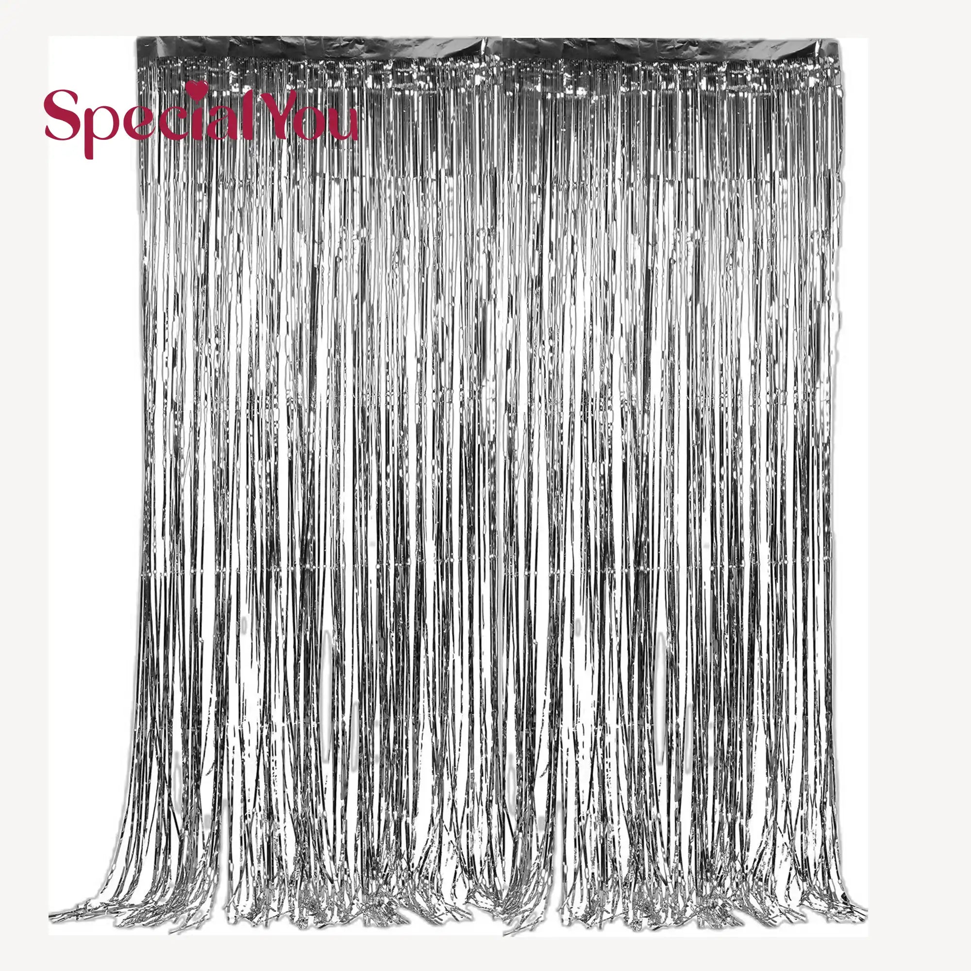 Addon 2 Silver Frill curtains