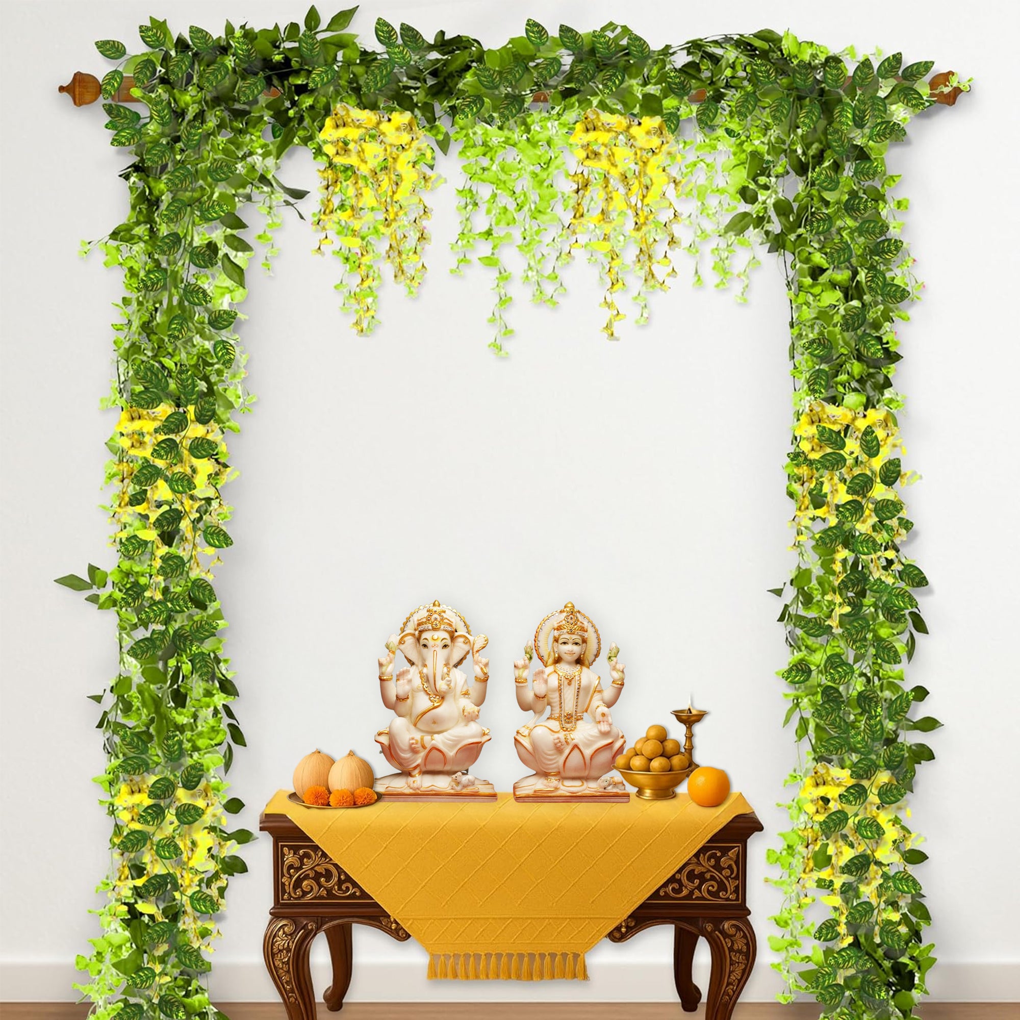 Green Yellow Diwali Decor Kit