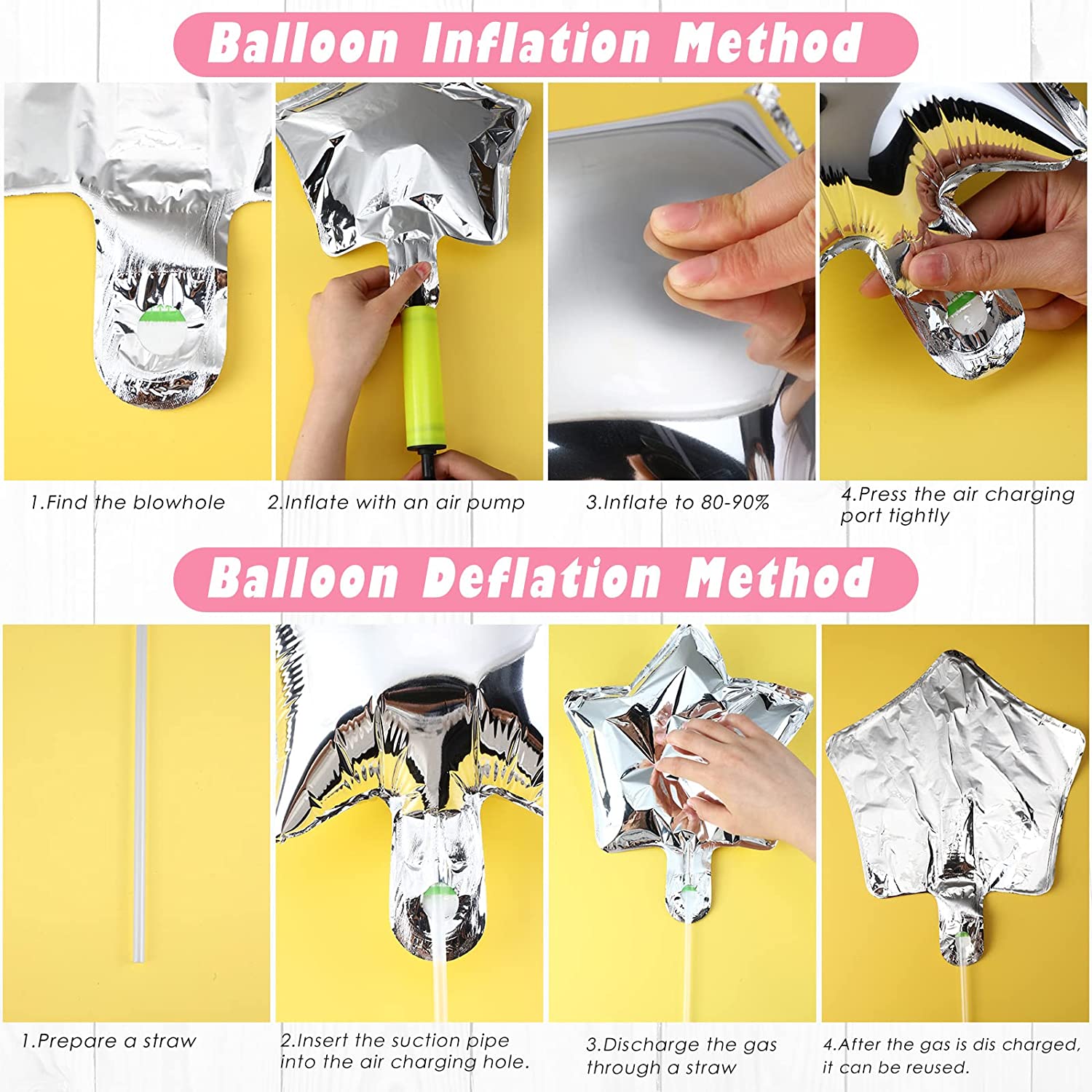 Kitty Theme Foil Balloon Decoration Set