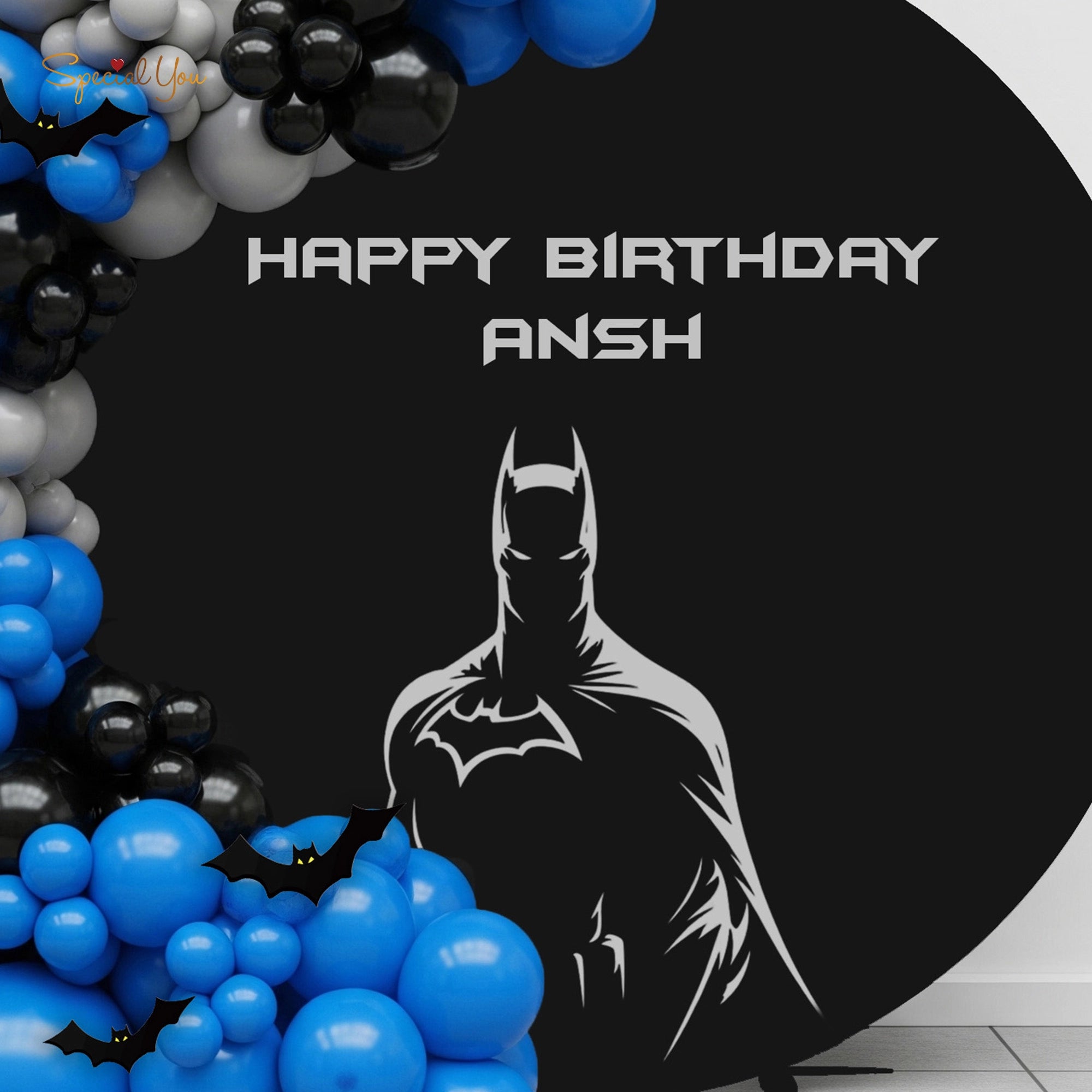 Dark Knight Ring Balloon Decor