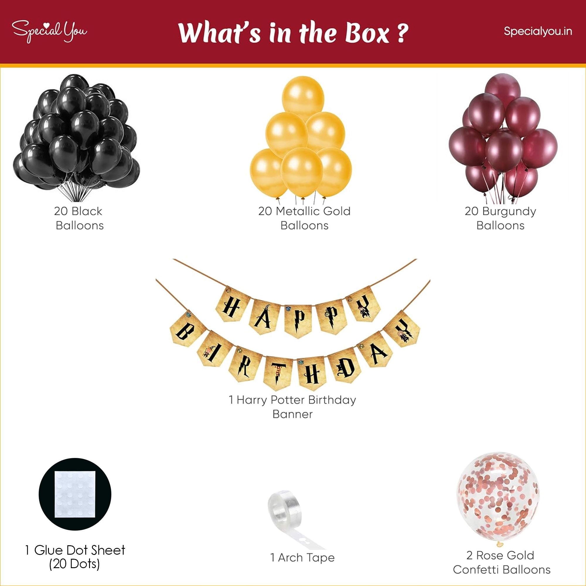 Sparkle the magic with DIY Birthday Decoration Kit - Special You