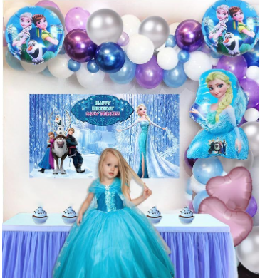 Frozen Theme Birthday Decoration-53pcs - Special You